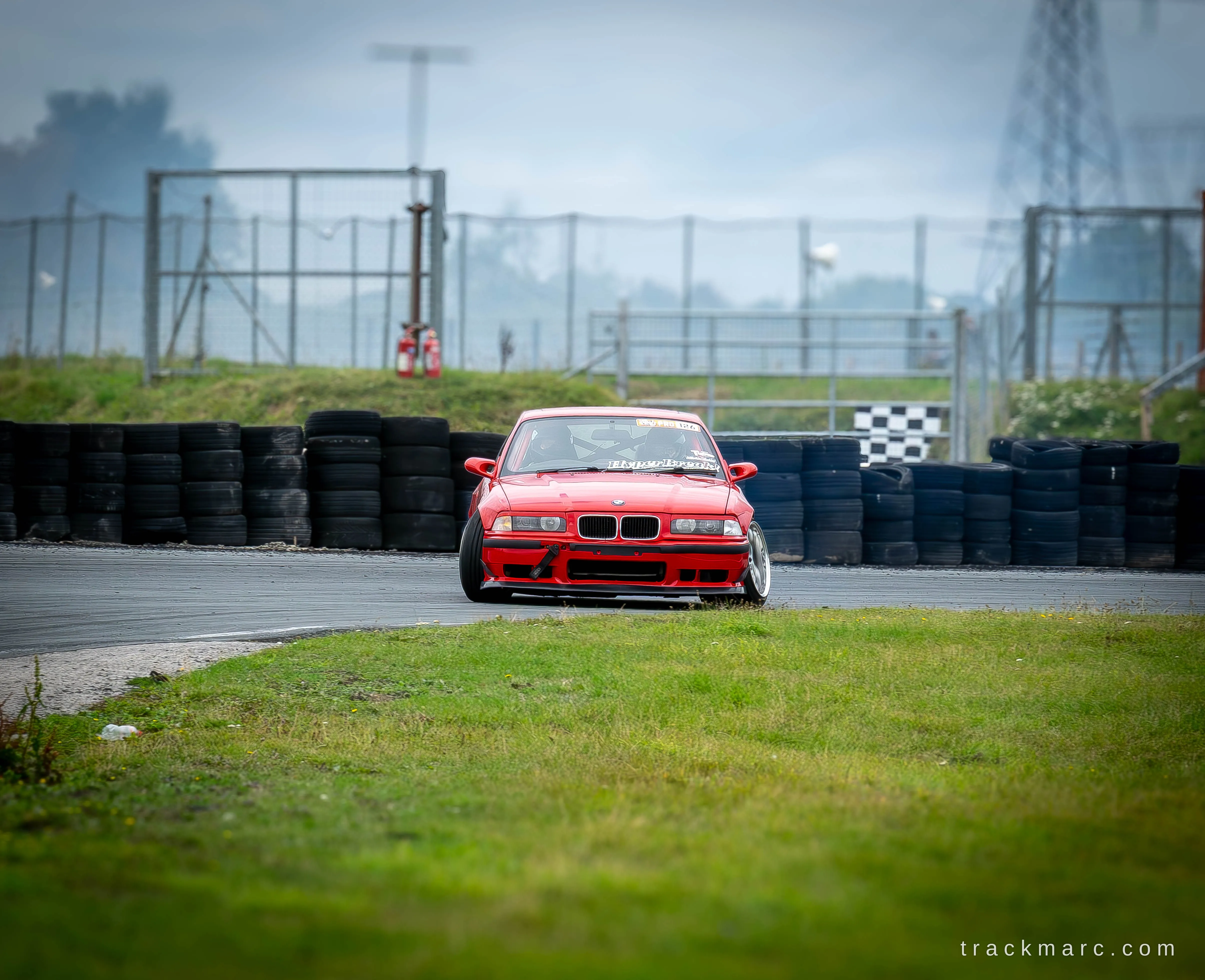 Red BMW E36 drift car — Drift Games