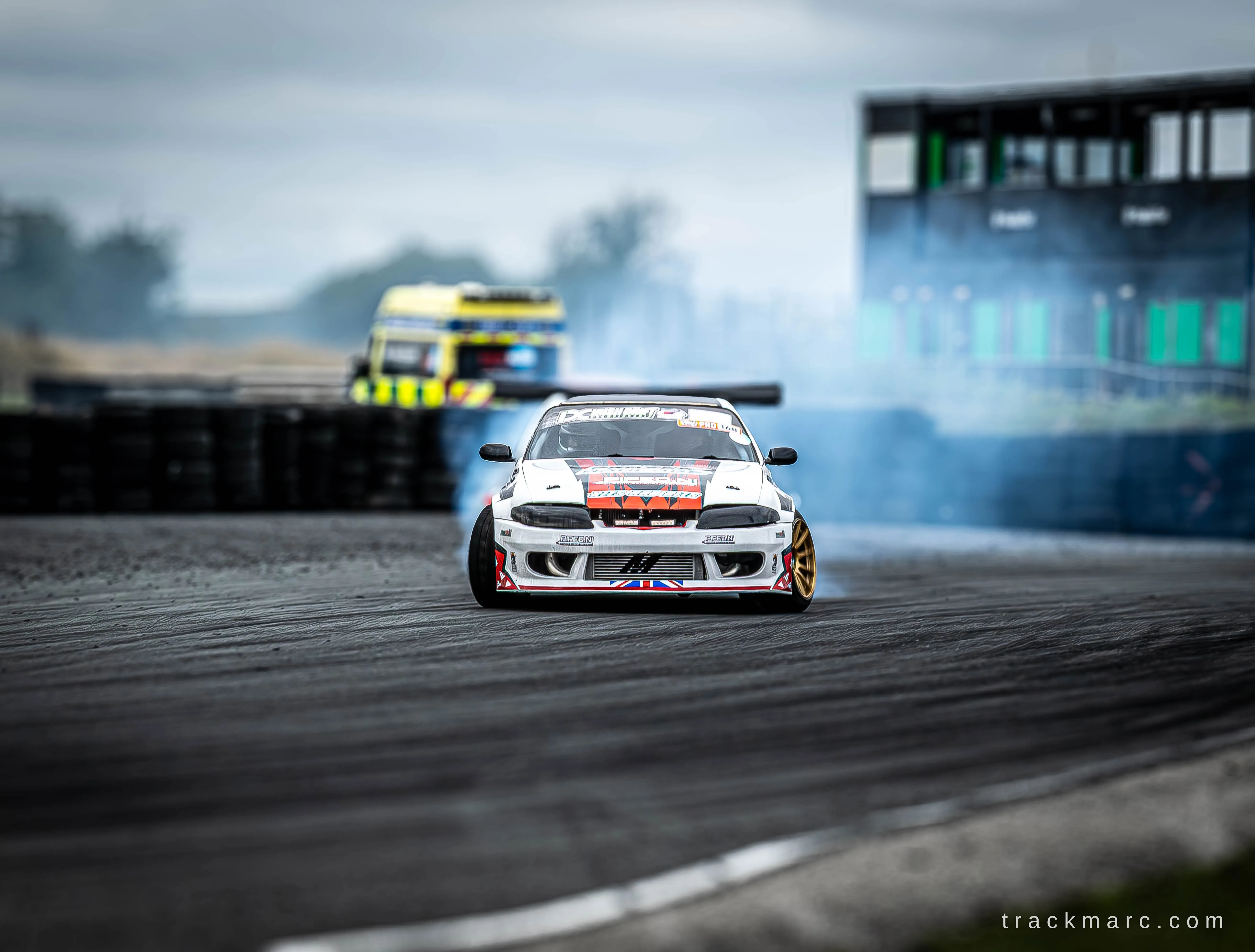 Nissan Silvia S14 at Drift Games, Mondello Park