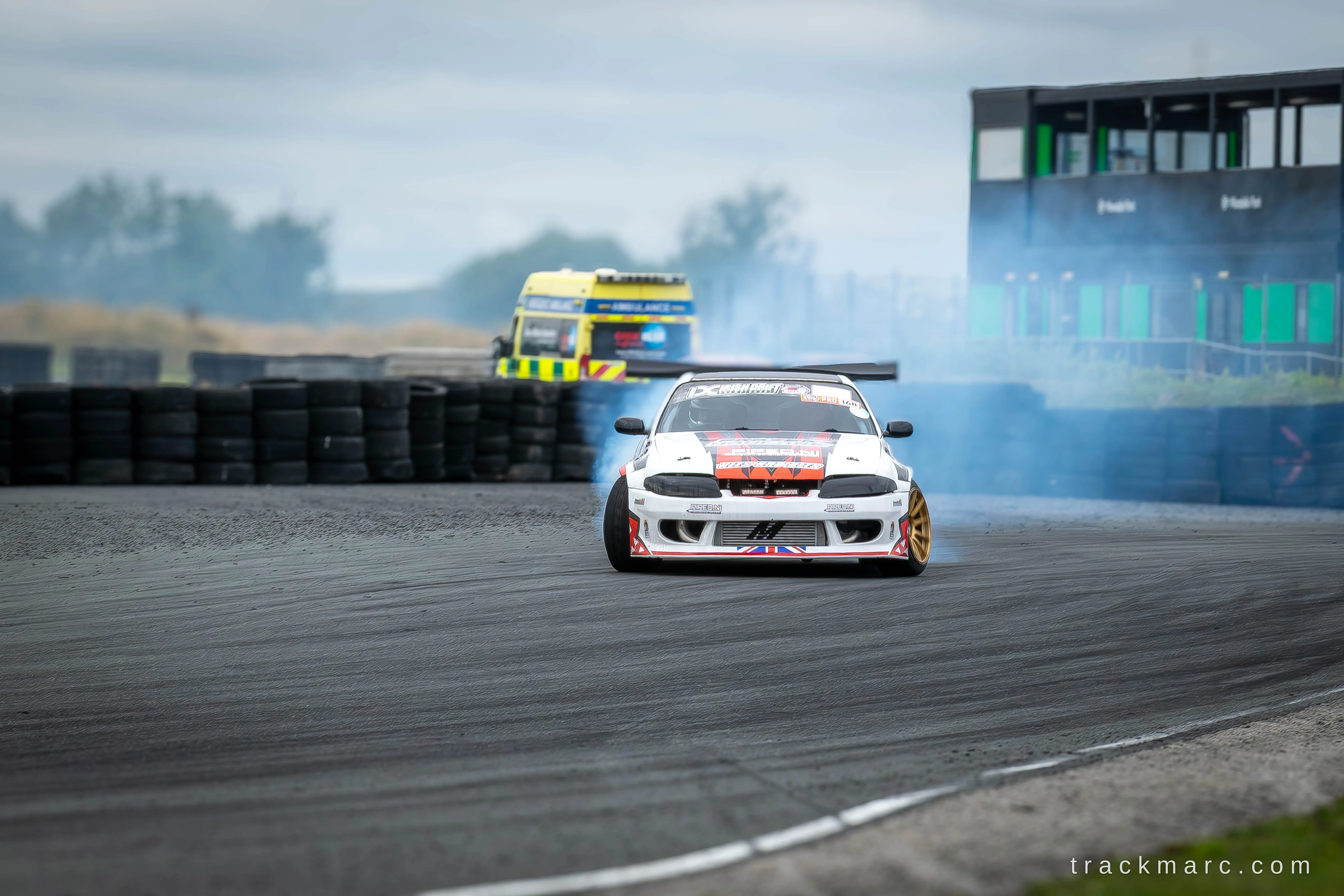 Nissan Silvia S14 at Drift Games, Mondello Park