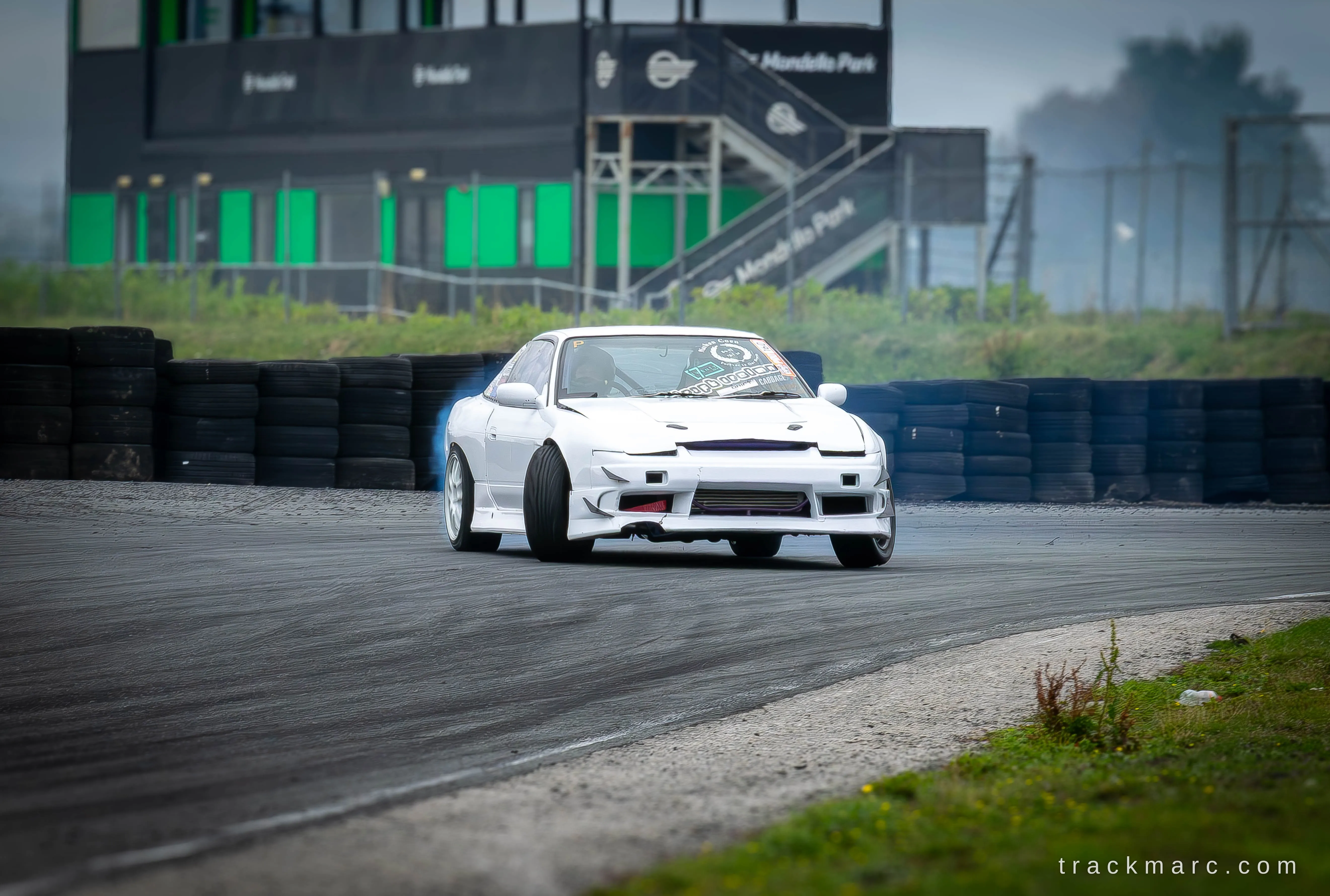 White Nissan 180SX — Drift Games, Mondello Park