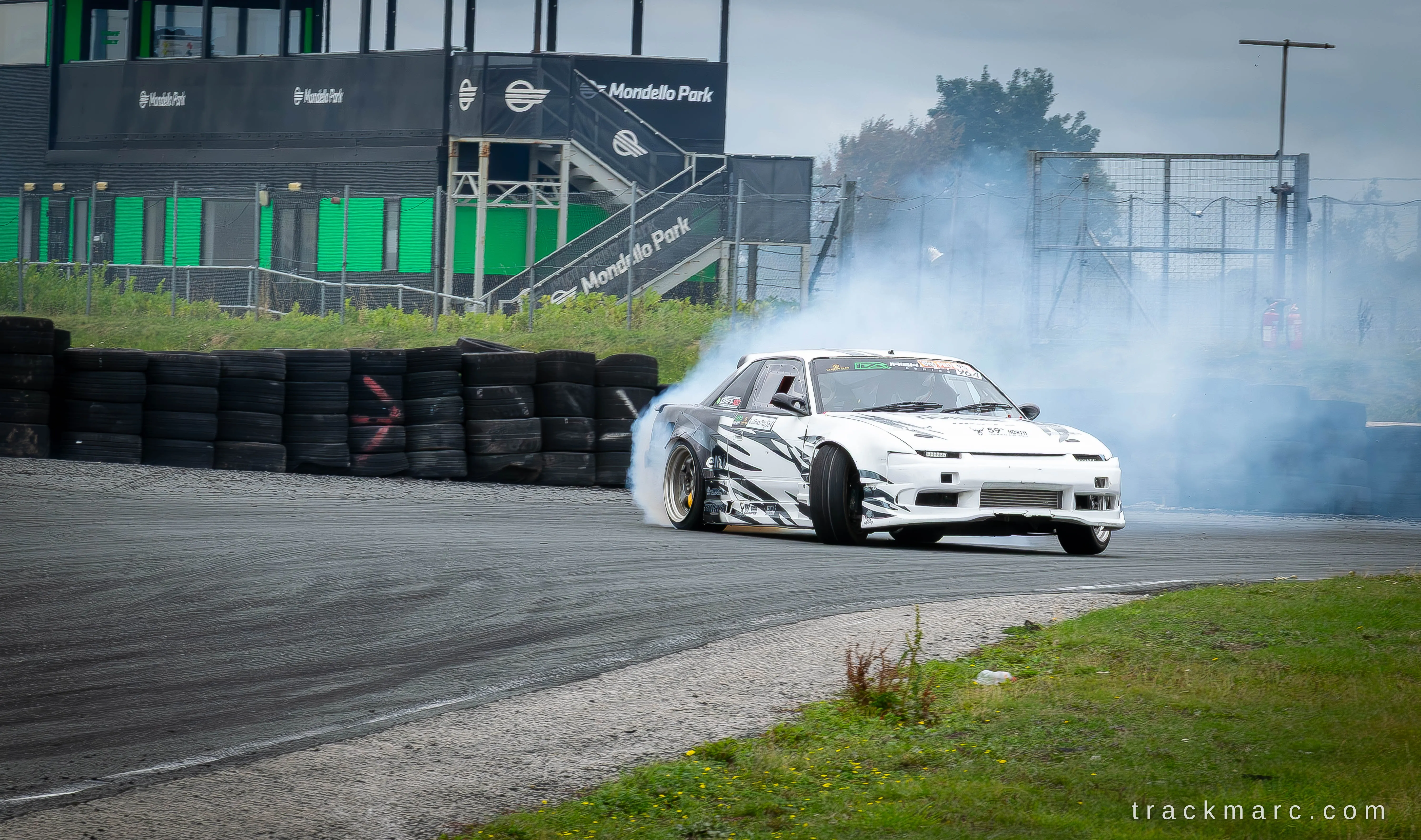 Nissan 180SX drift car at Drift Games, Mondello Park