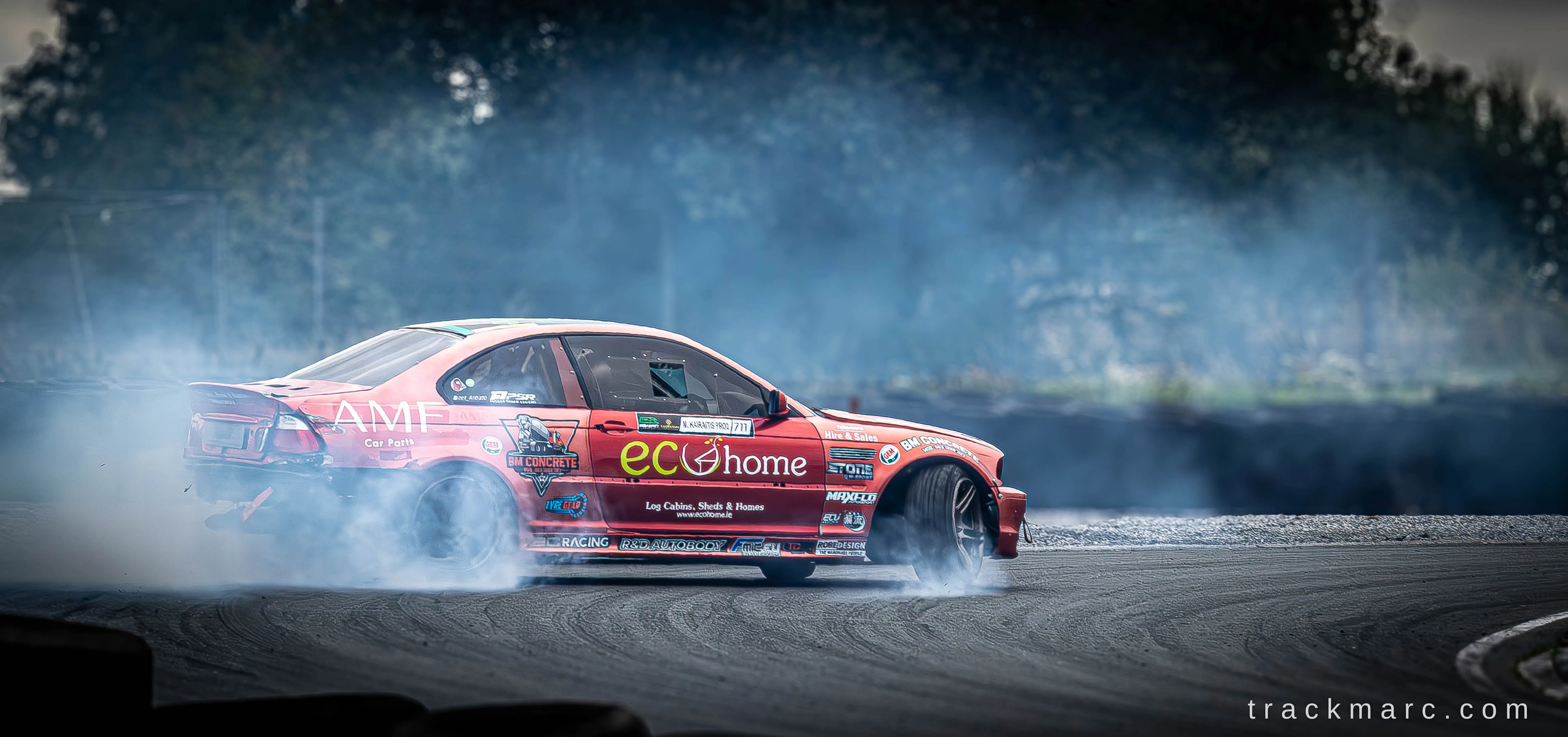 Candy Apple Red BMW E46, Car 711 — Drift Games