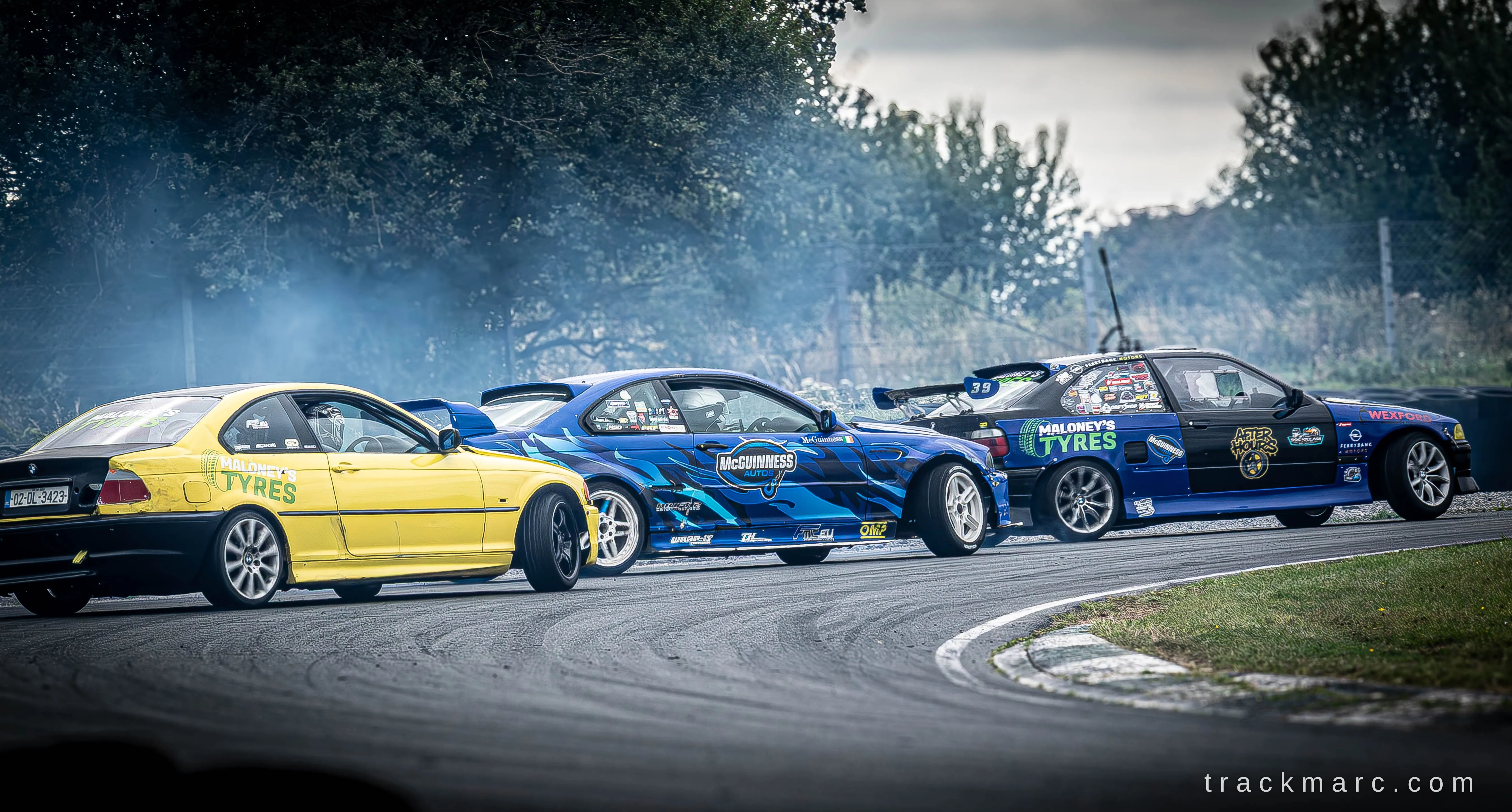 BMW E46 drift trio — Drift Games