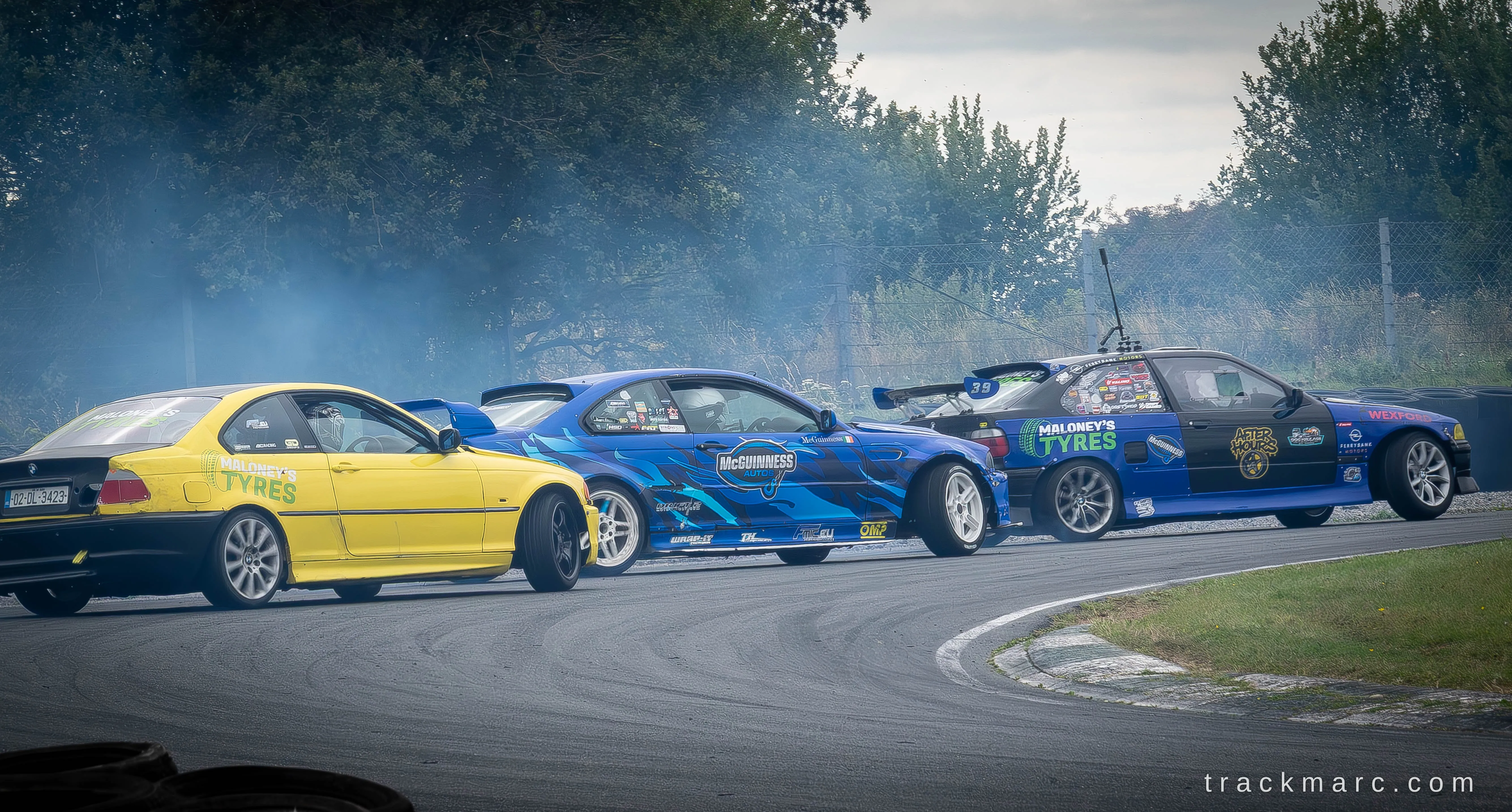 BMW E46 drift trio — Drift Games
