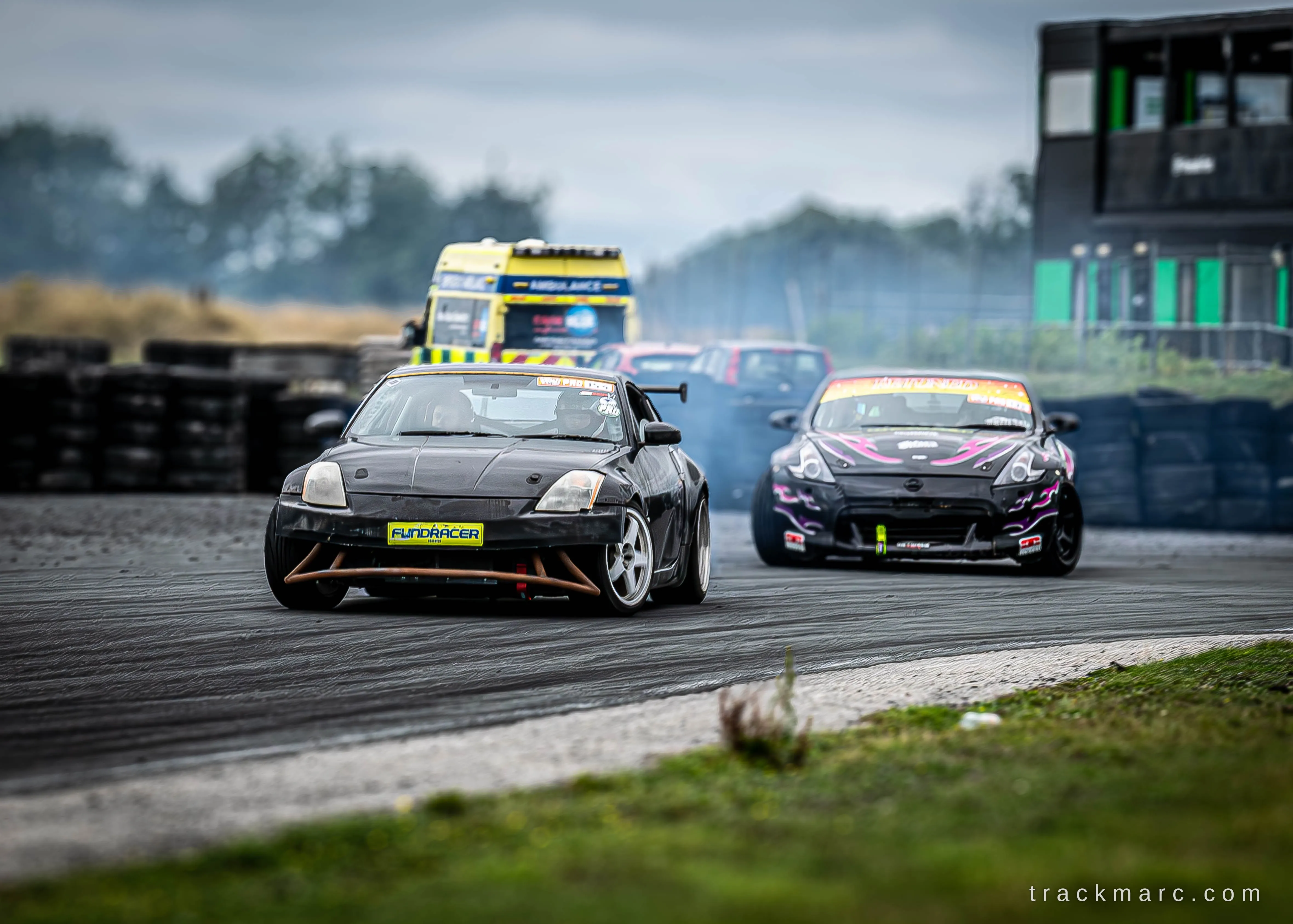 Nissan 350Z and 370Z drift cars at Drift Games