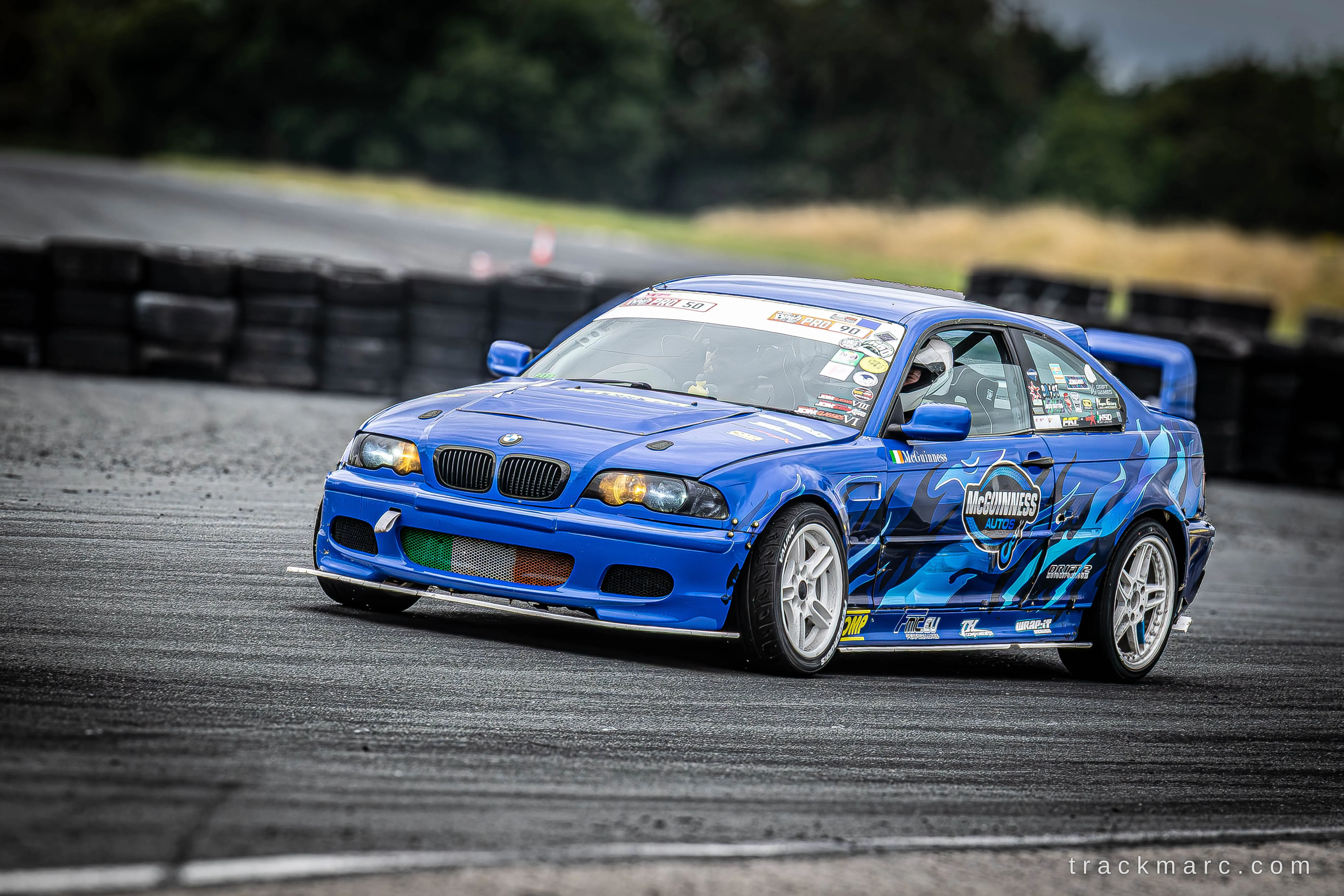 McGuinness Autos BMW E46 at Drift Games