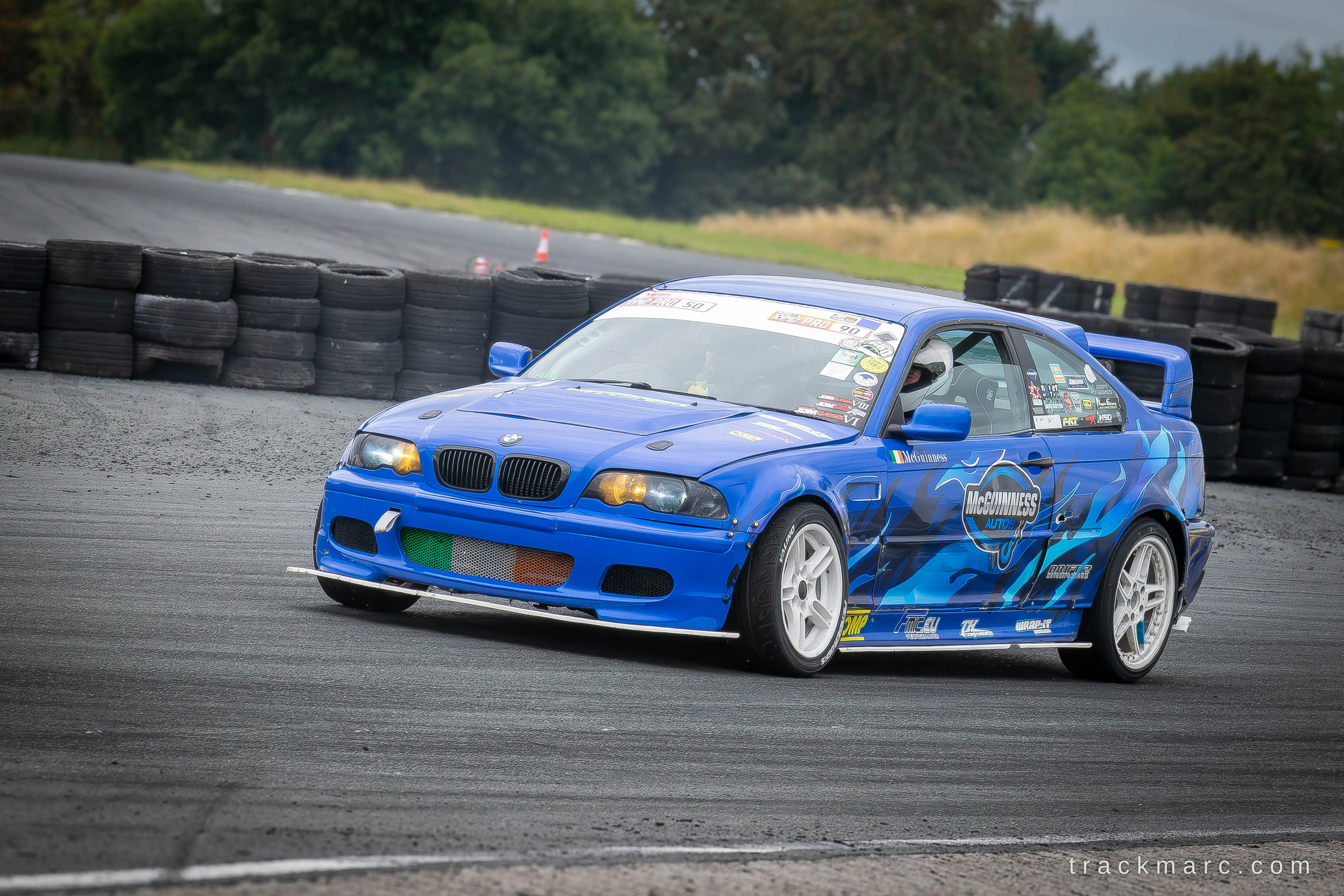 McGuinness Autos BMW E46 at Drift Games