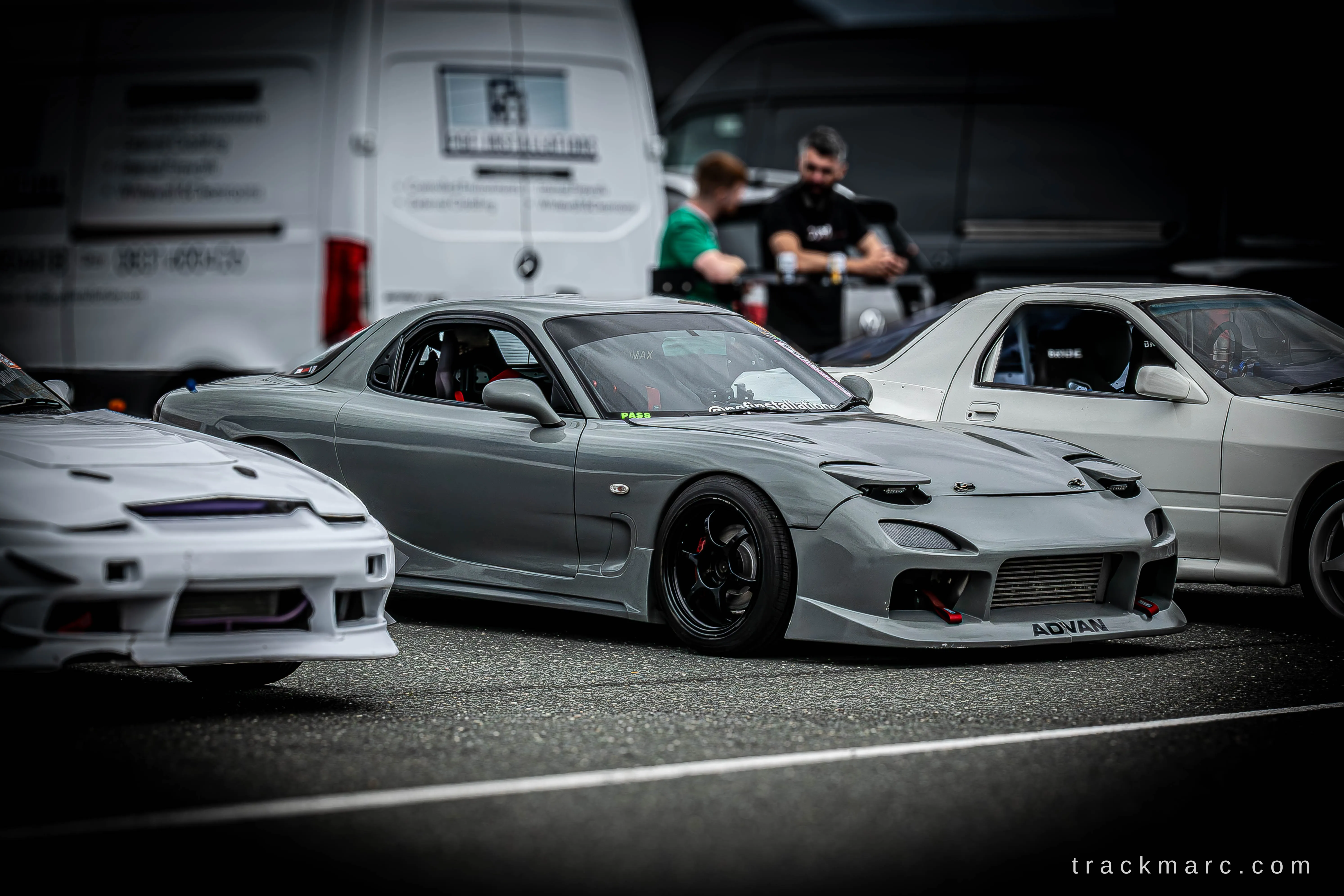 Grey Mazda RX-7 FD, Drift Games