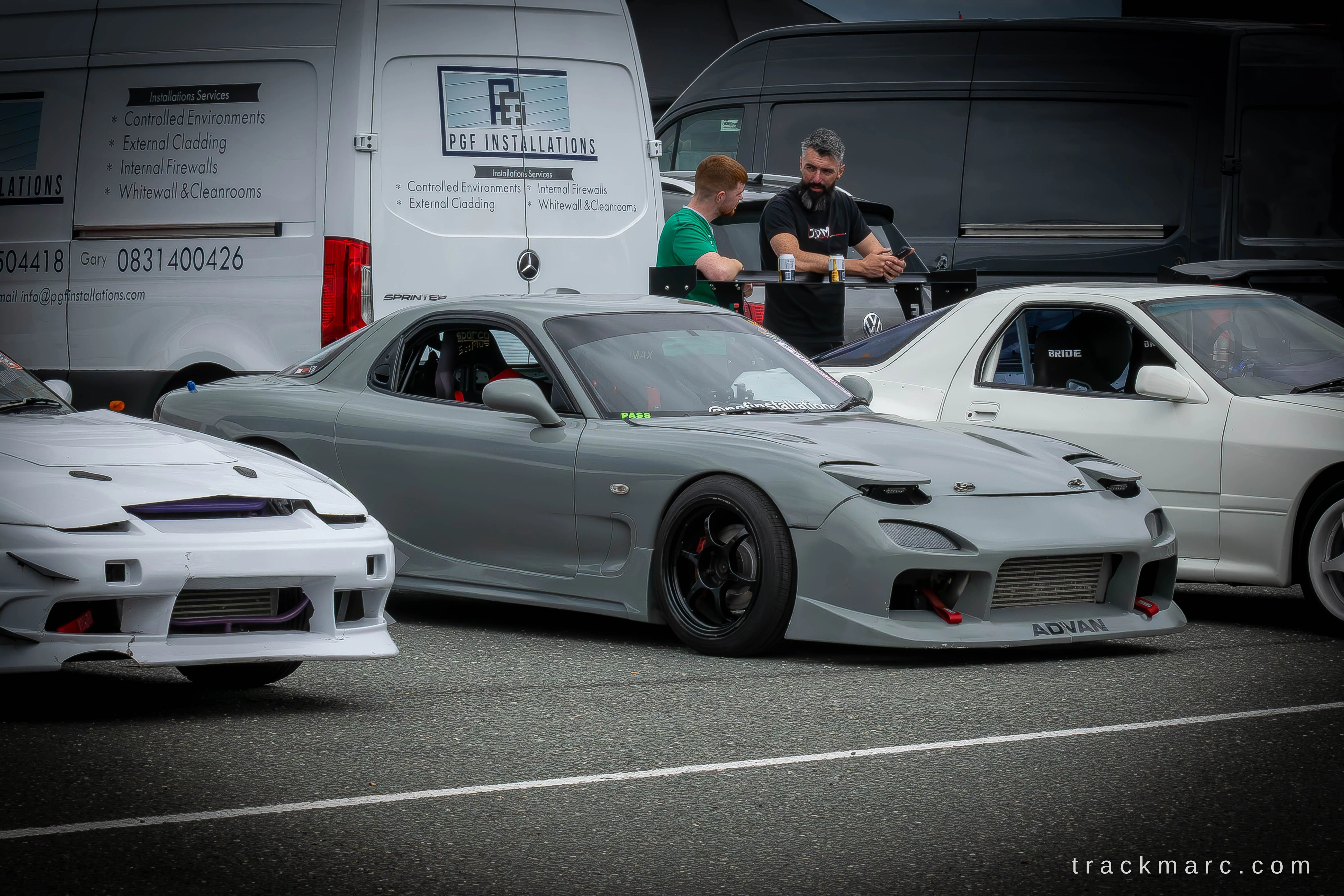 Grey Mazda RX-7 FD, Drift Games
