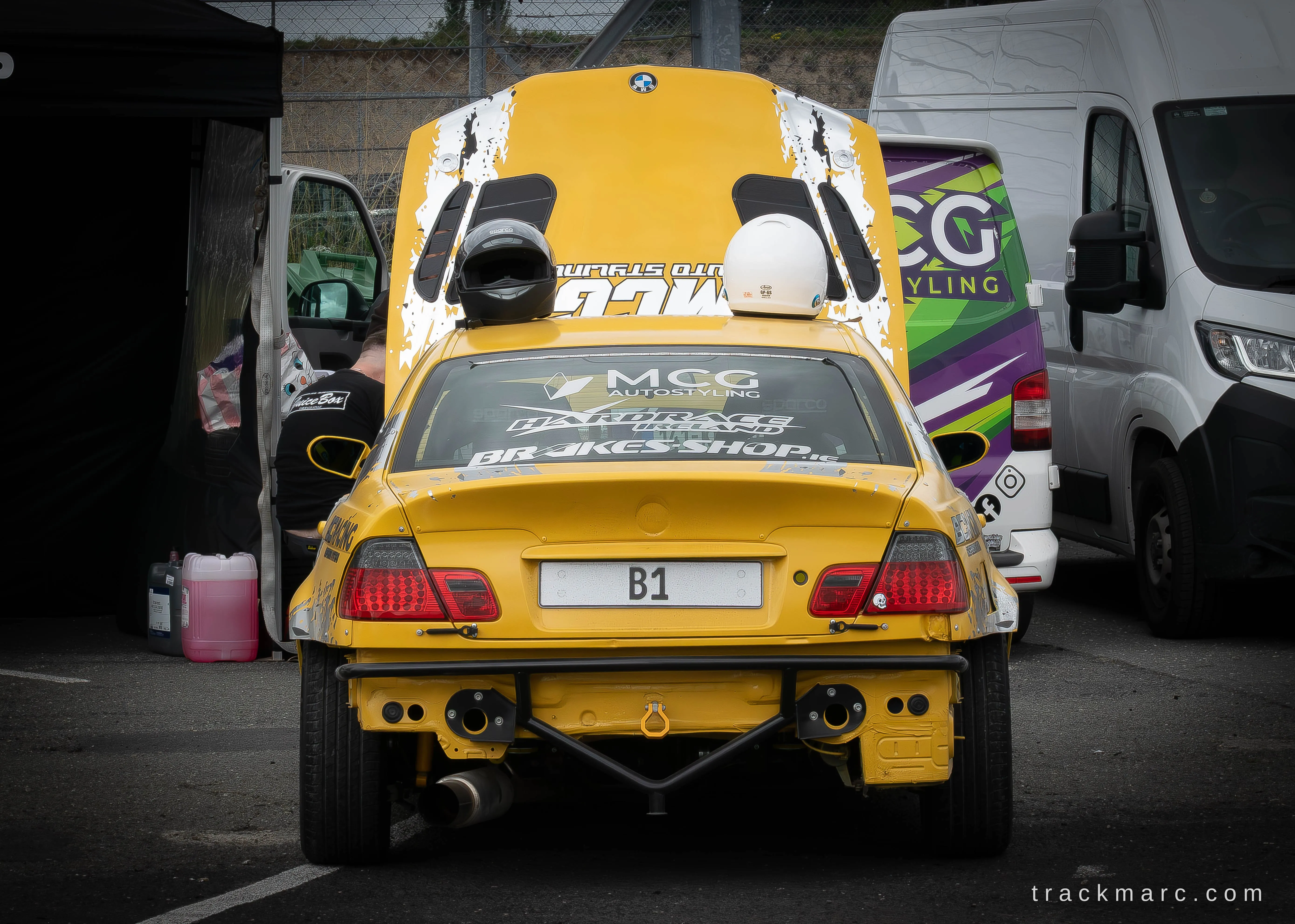 Yellow BMW E46 drift car — Drift Games