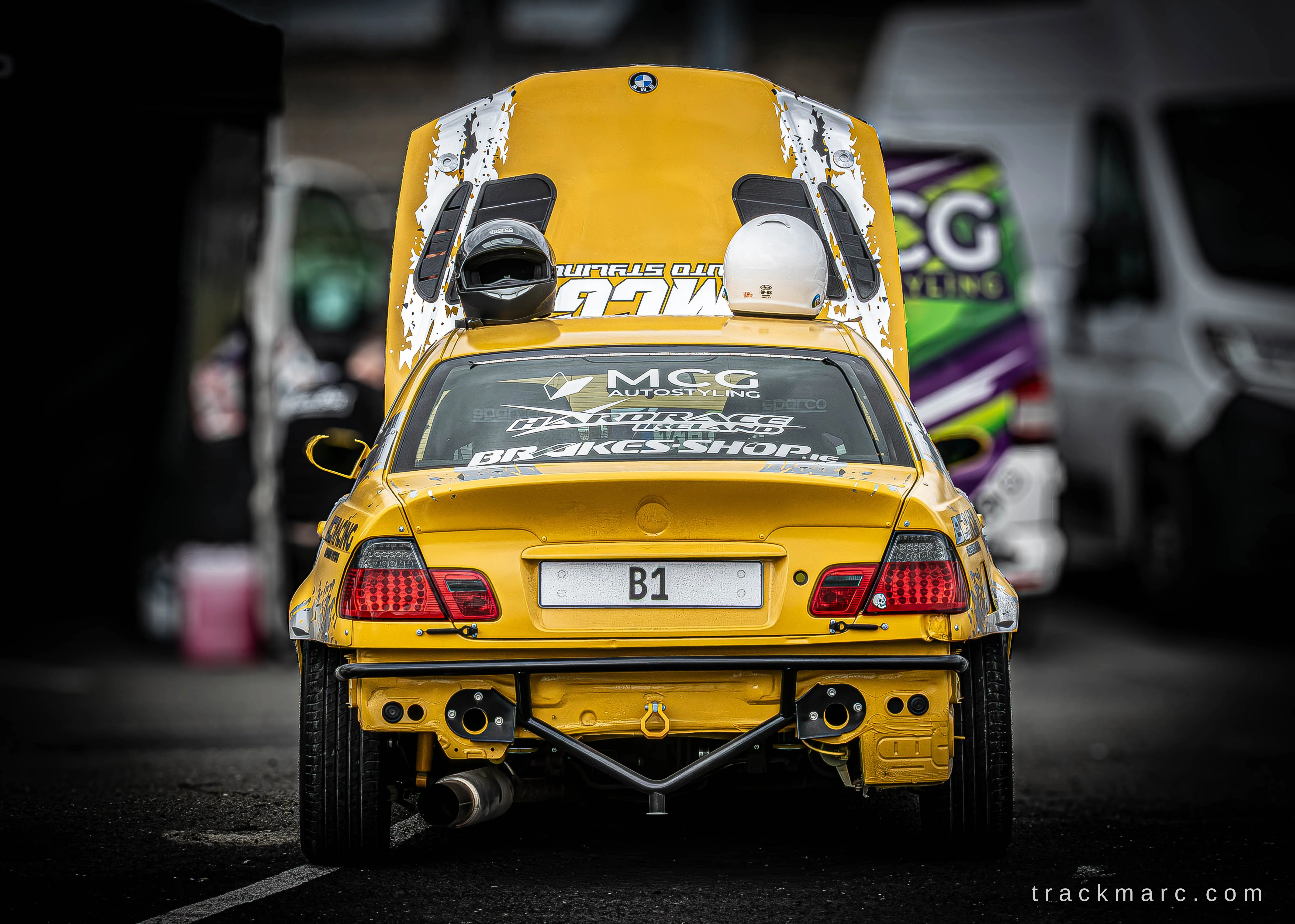 Yellow BMW E46 drift car — Drift Games