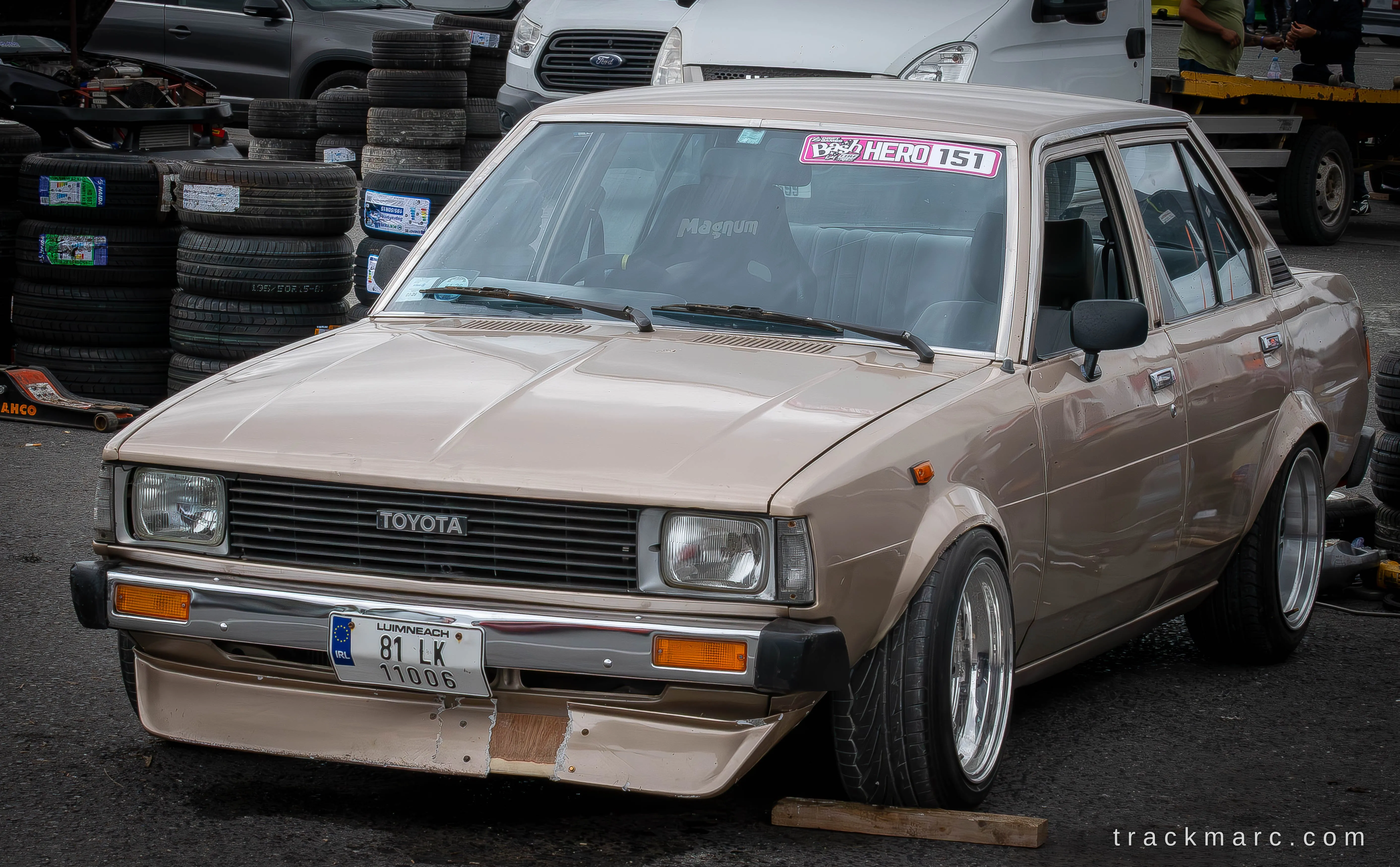 Toyota Corolla KE70 at Drift Games