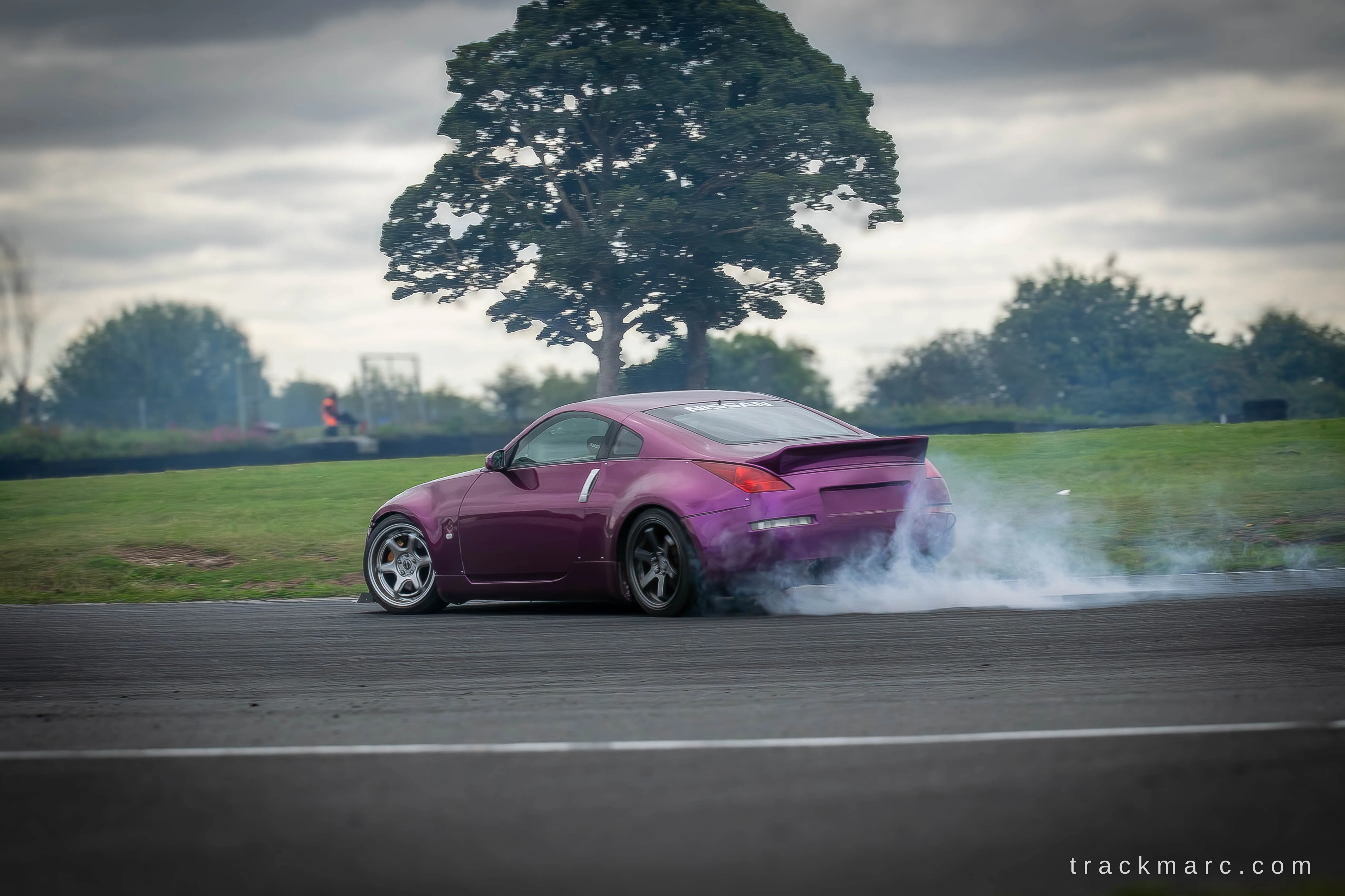 Purple Nissan 350Z at Drift Games