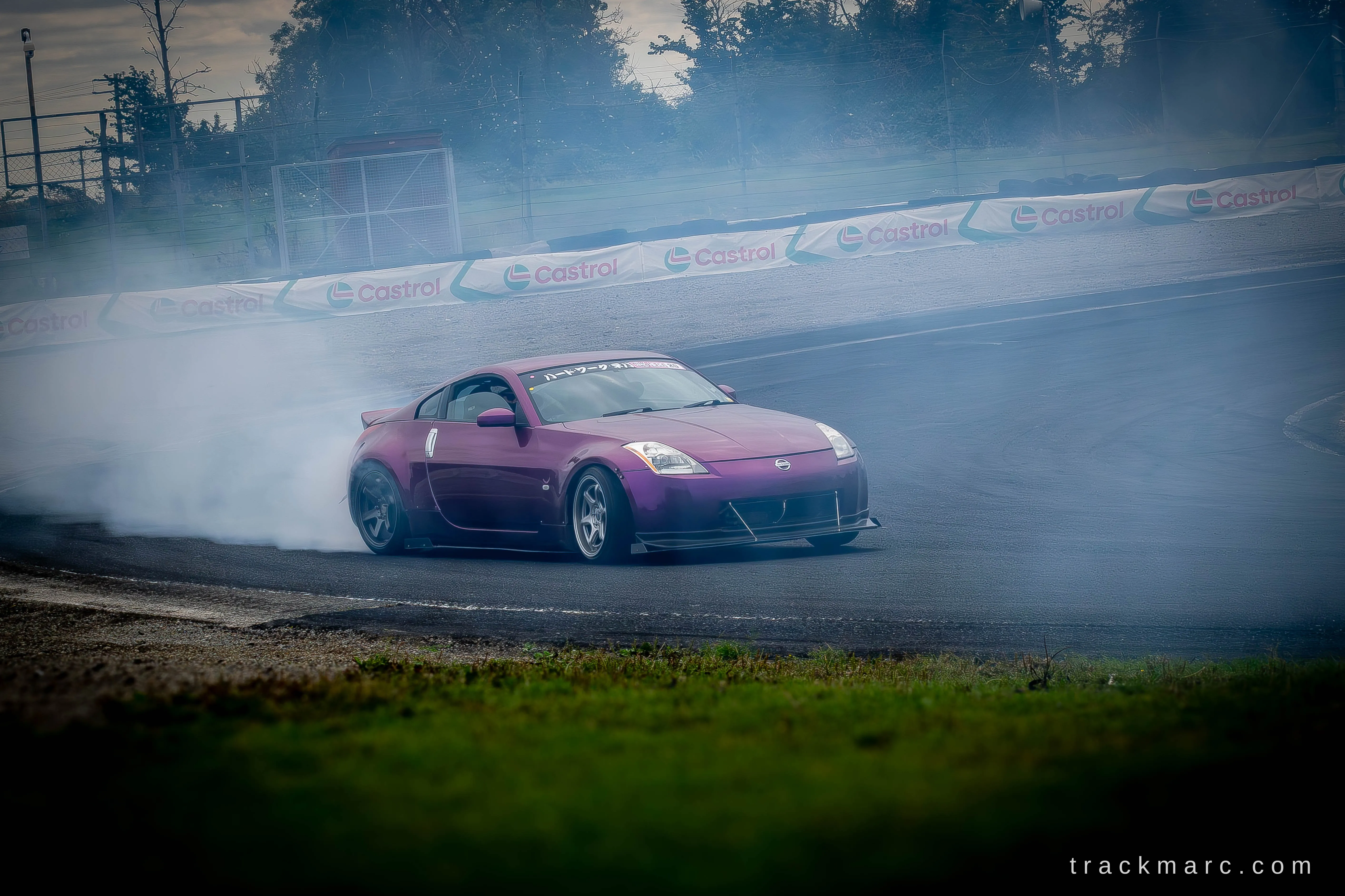 Purple Nissan 350Z at Drift Games