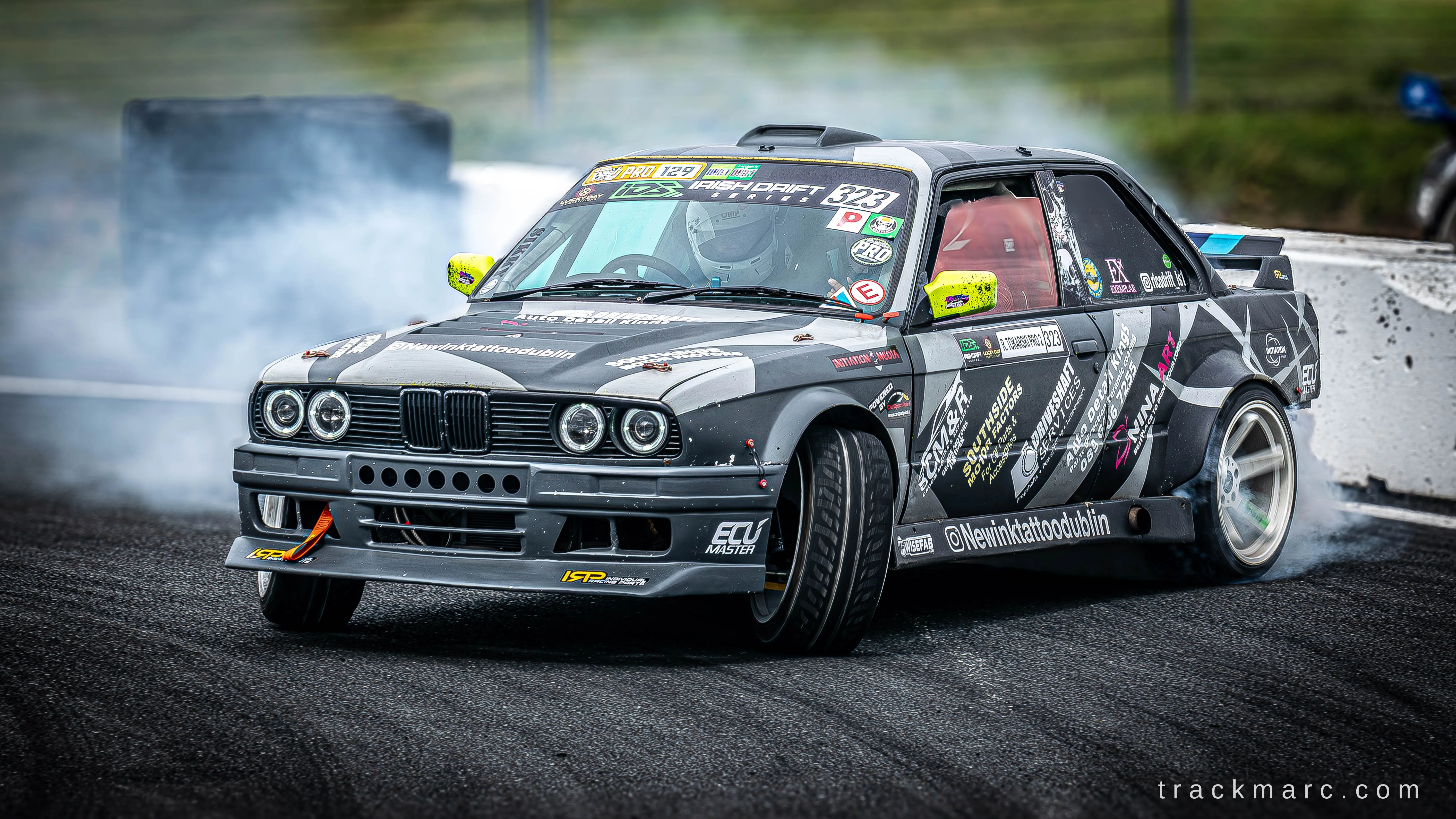 BMW E30 drift car #323 at Drift Games
