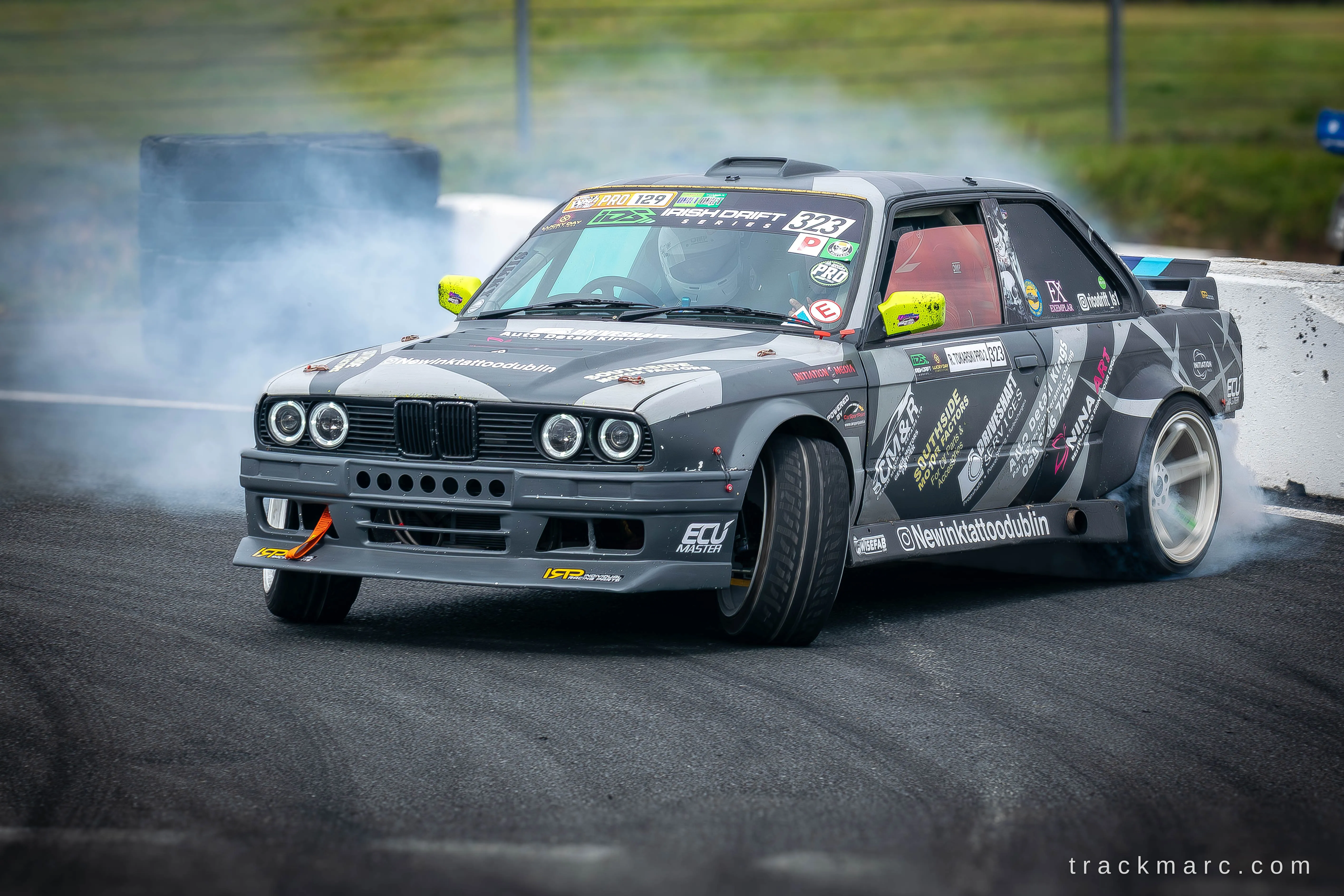 BMW E30 drift car #323 at Drift Games