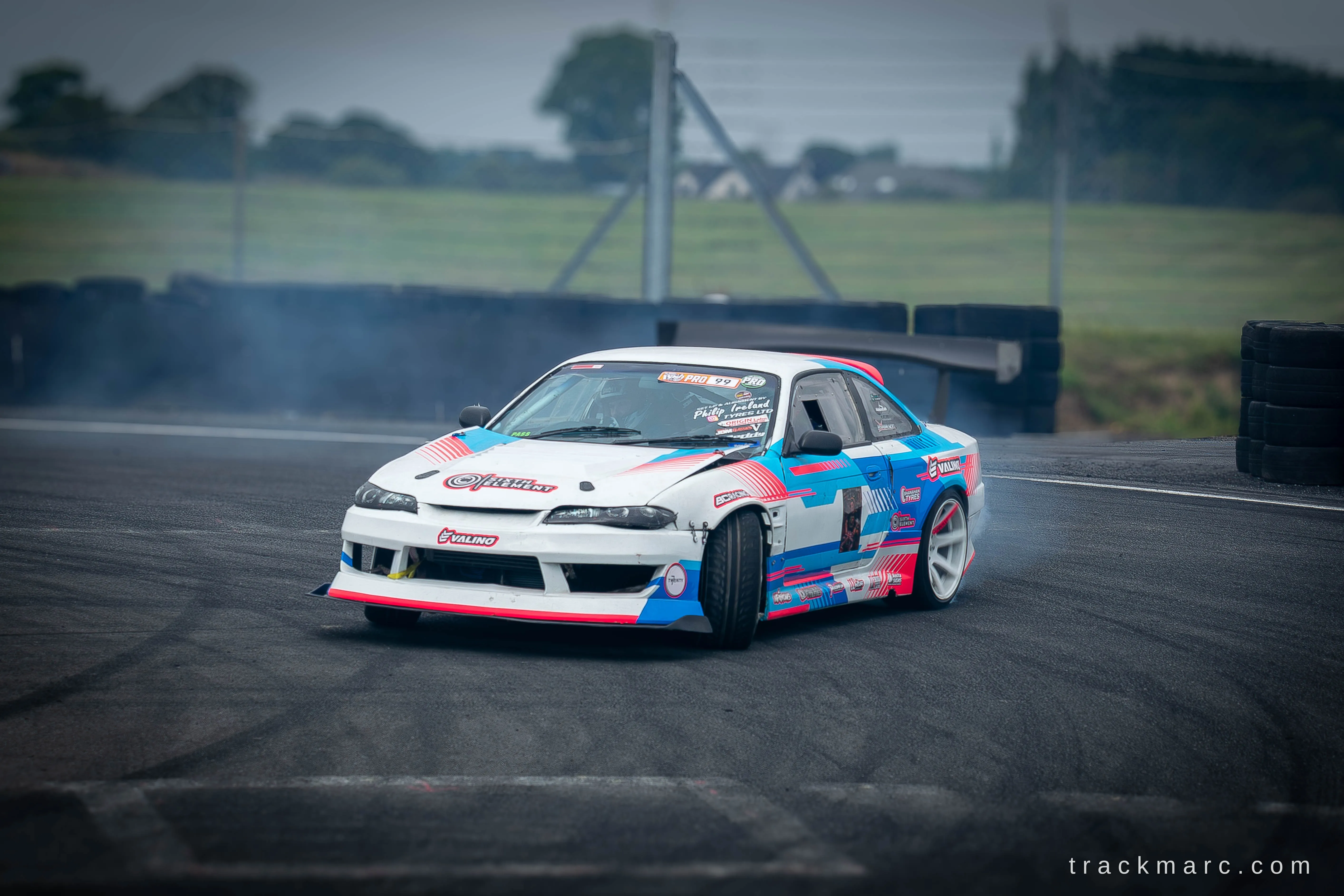 Nissan Silvia S14 drift car at Drift Games