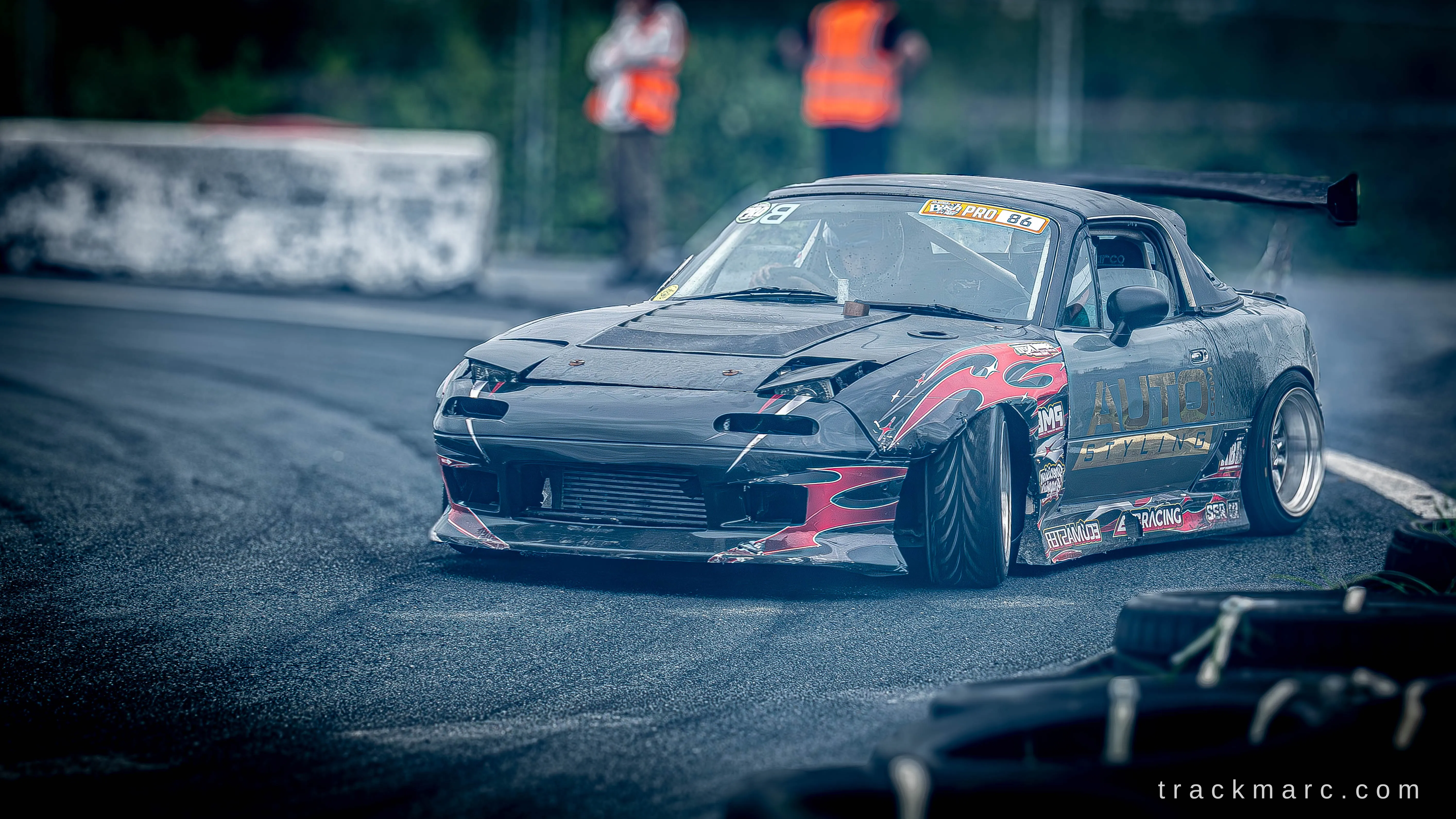 Mazda MX-5 drift car at Drift Games