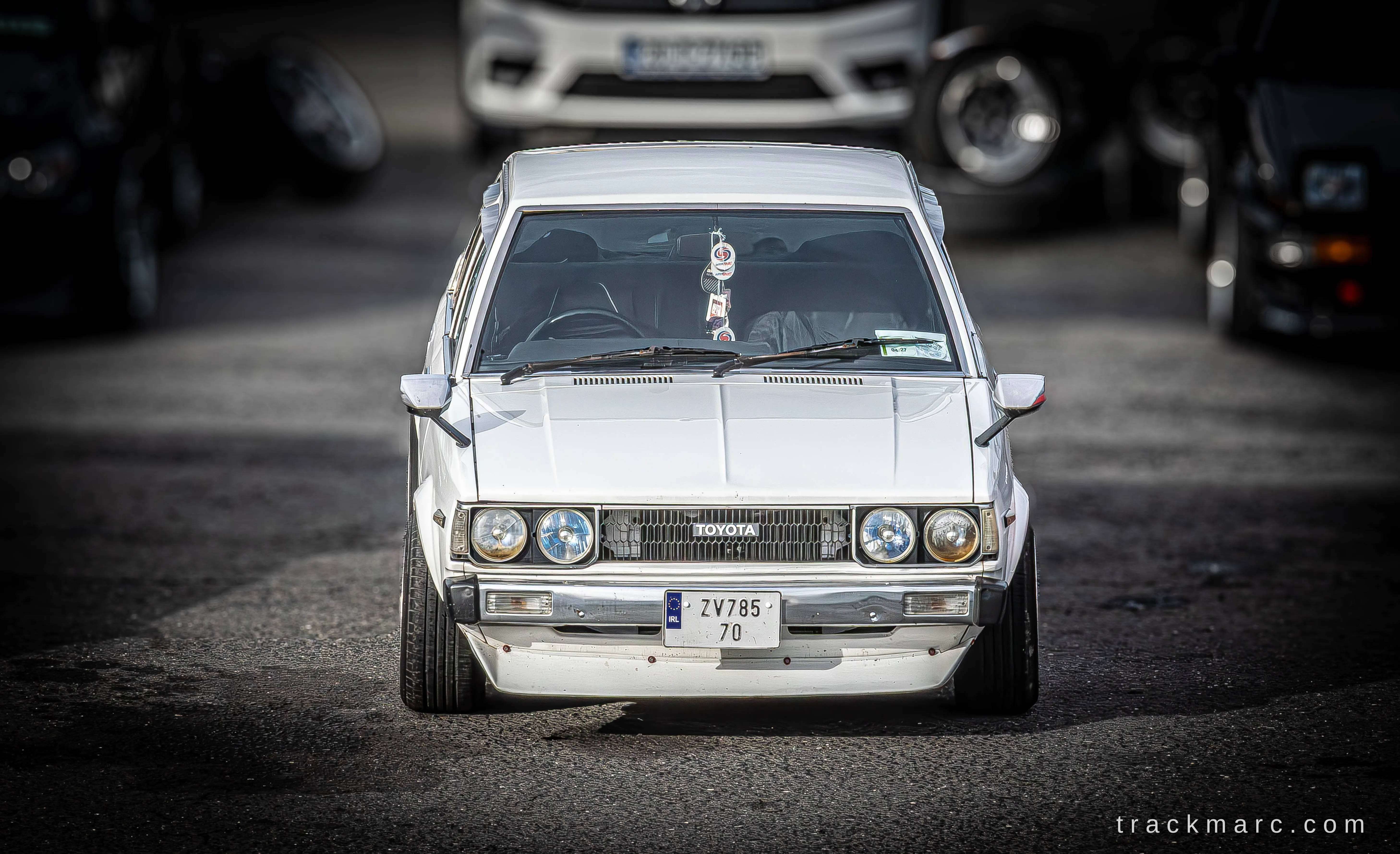 Toyota Corolla E70 at 86 Fest