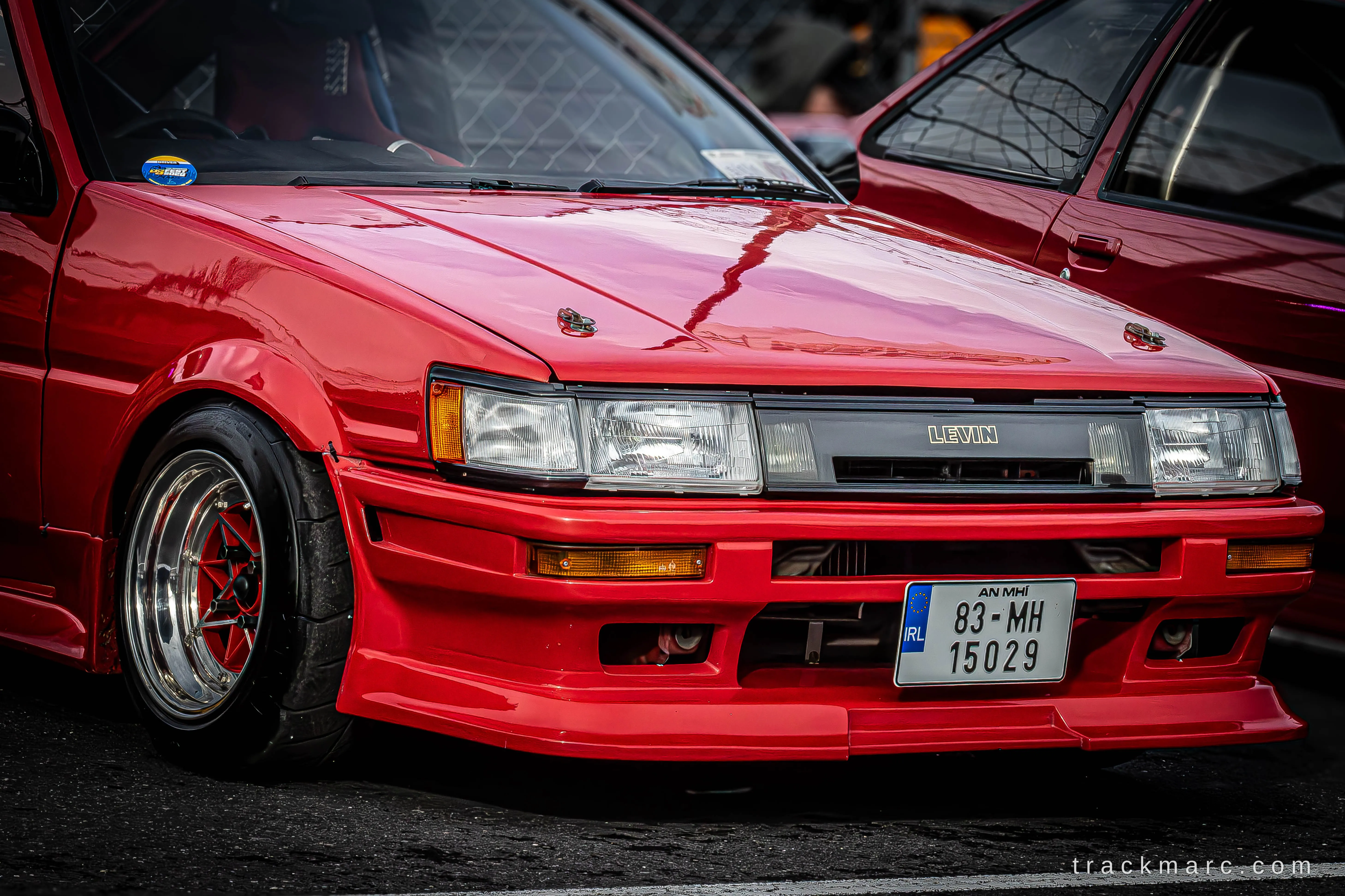 Red Toyota AE86 Levin — 86 Fest