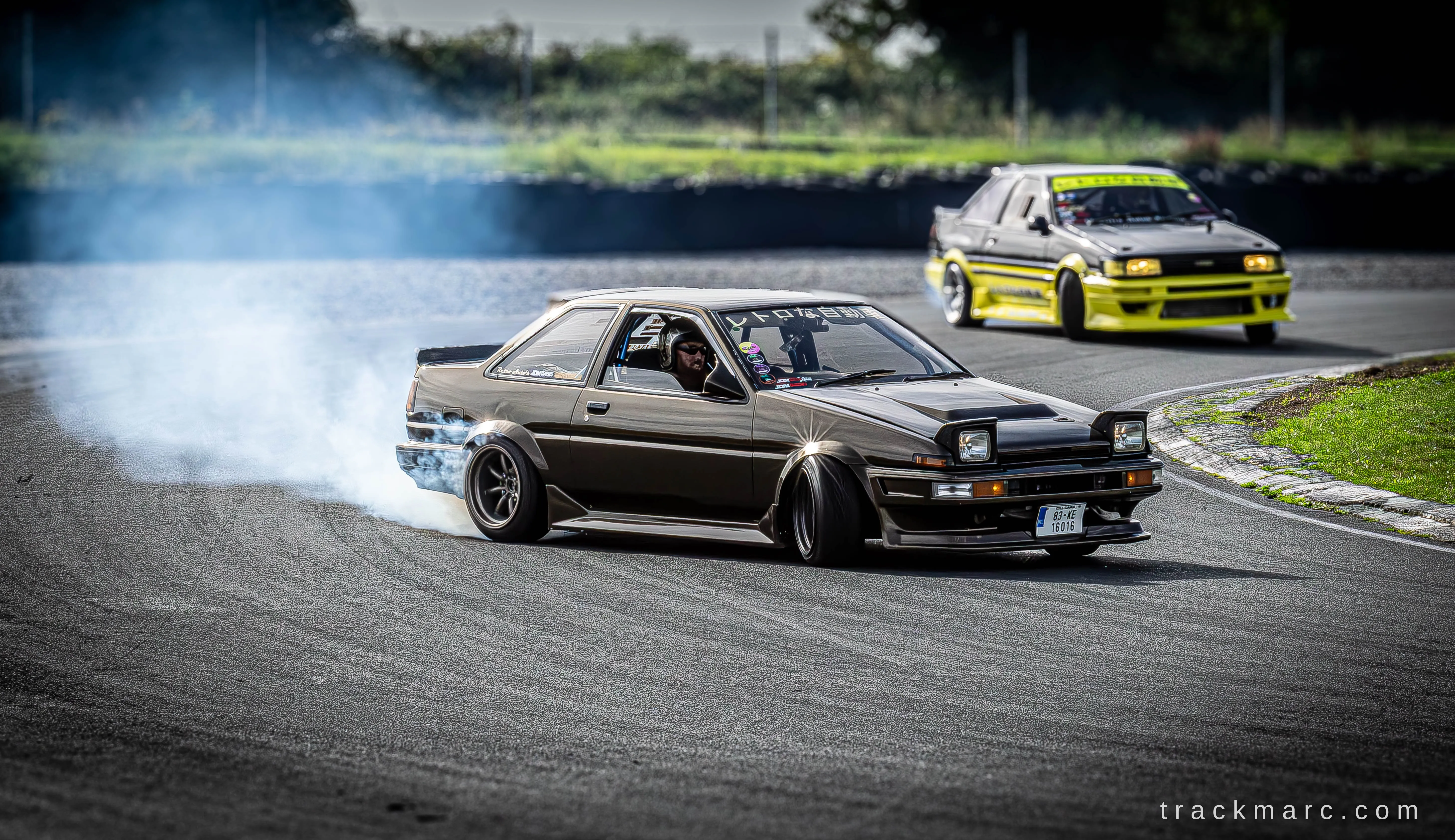 Toyota AE86 drift pair — 86 Fest