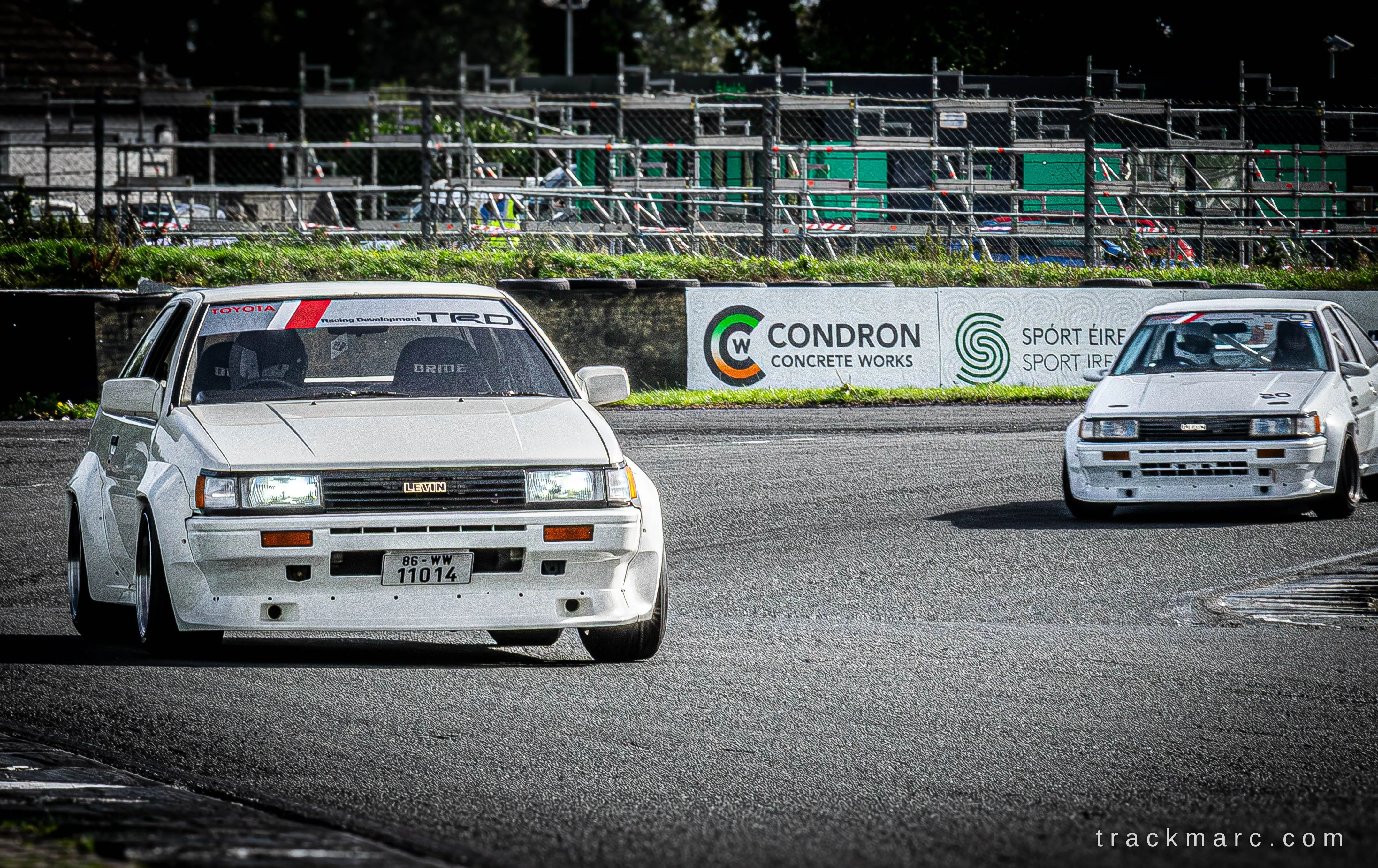 Toyota AE86 Levin pair at 86 Fest