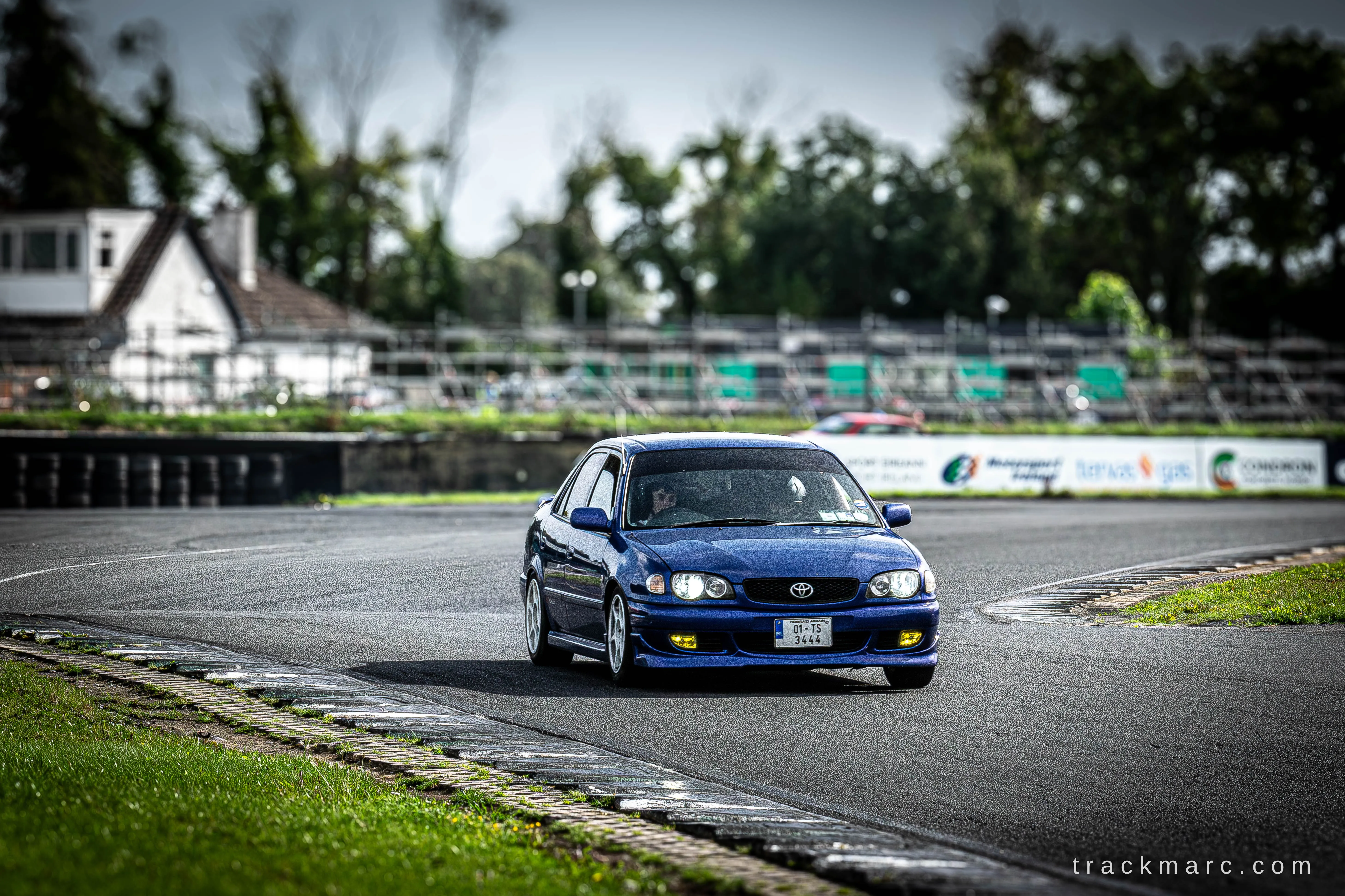 Blue Toyota Corolla — 86 Fest