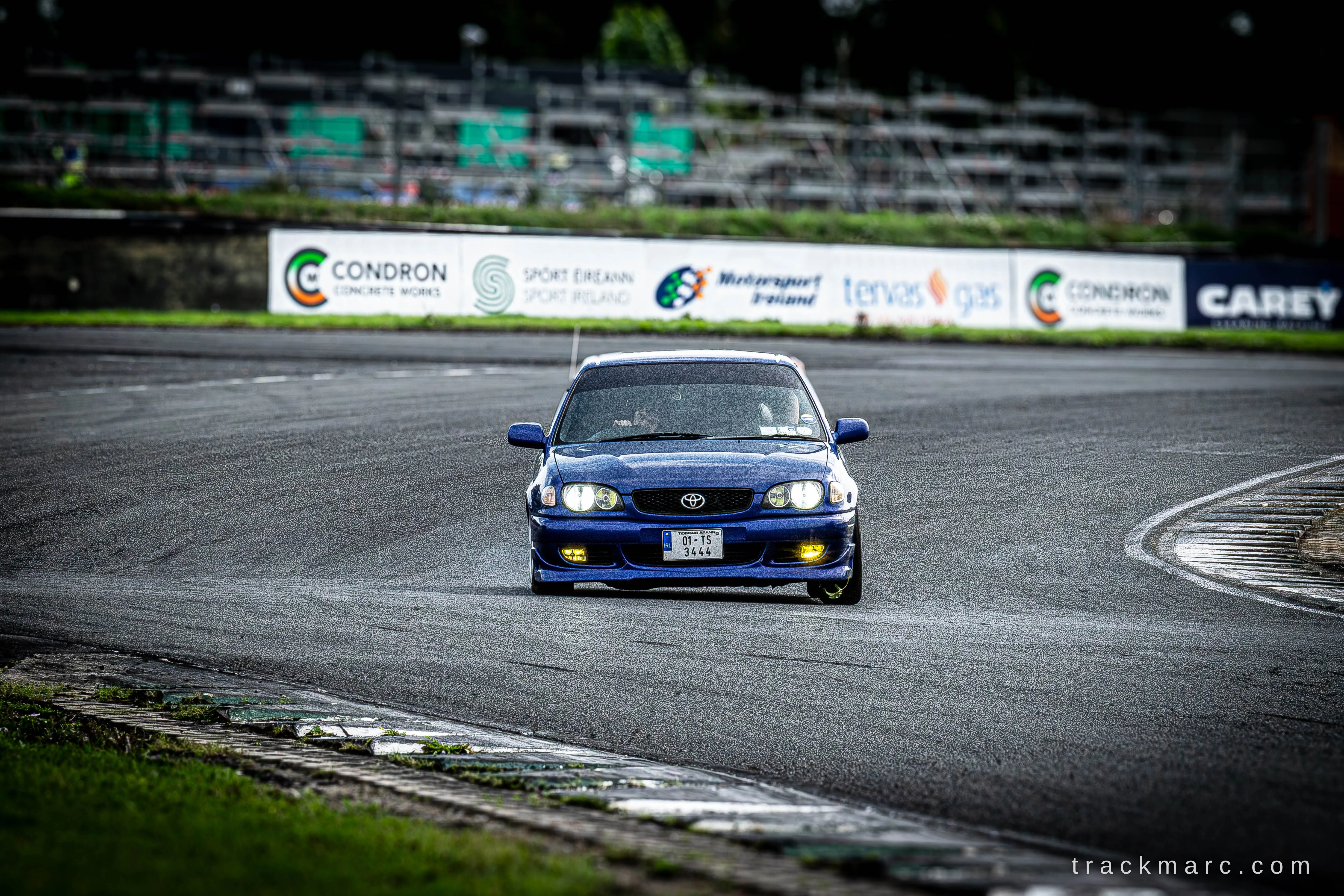 Blue Toyota Corolla — 86 Fest