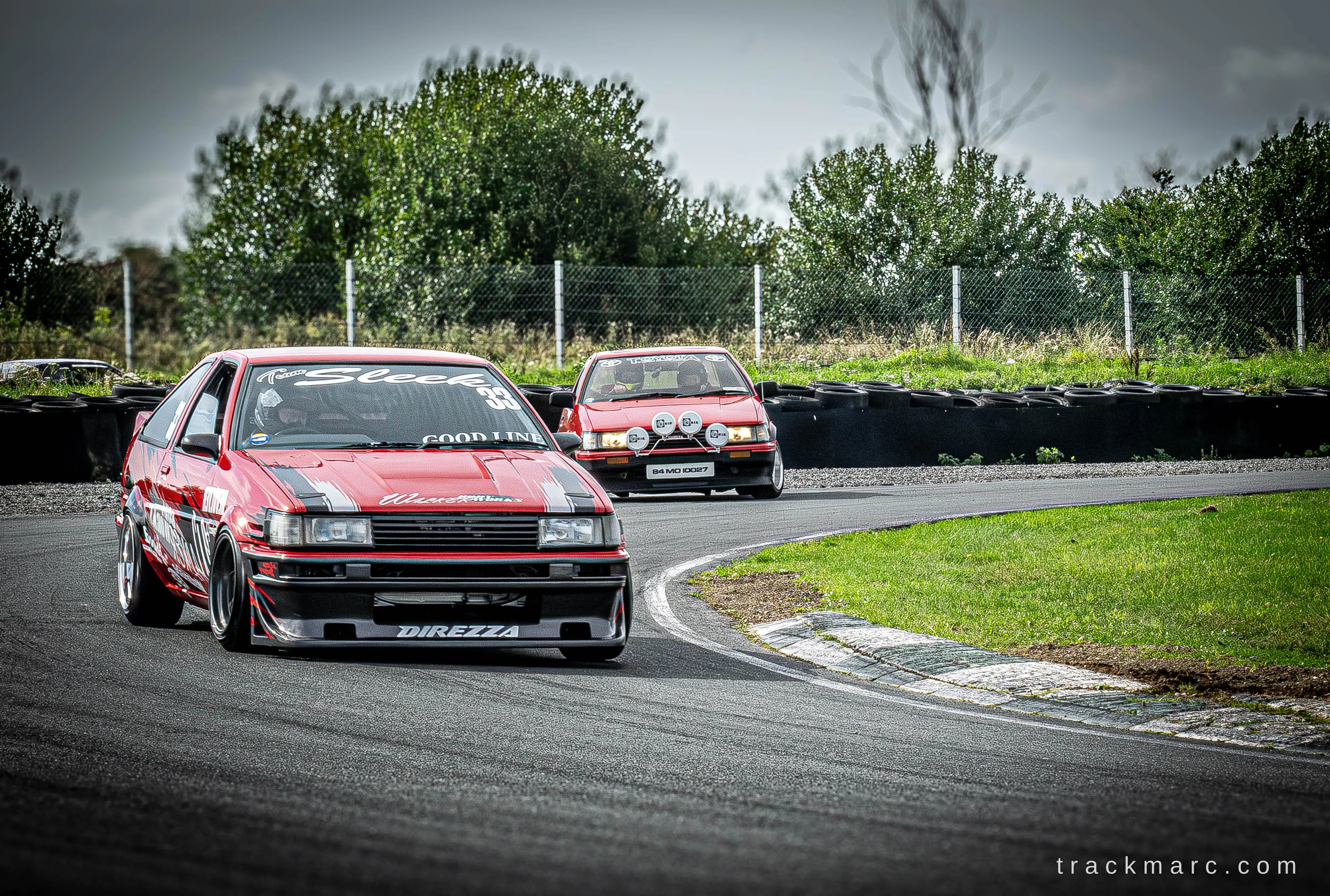 Toyota AE86 pair at 86 Fest