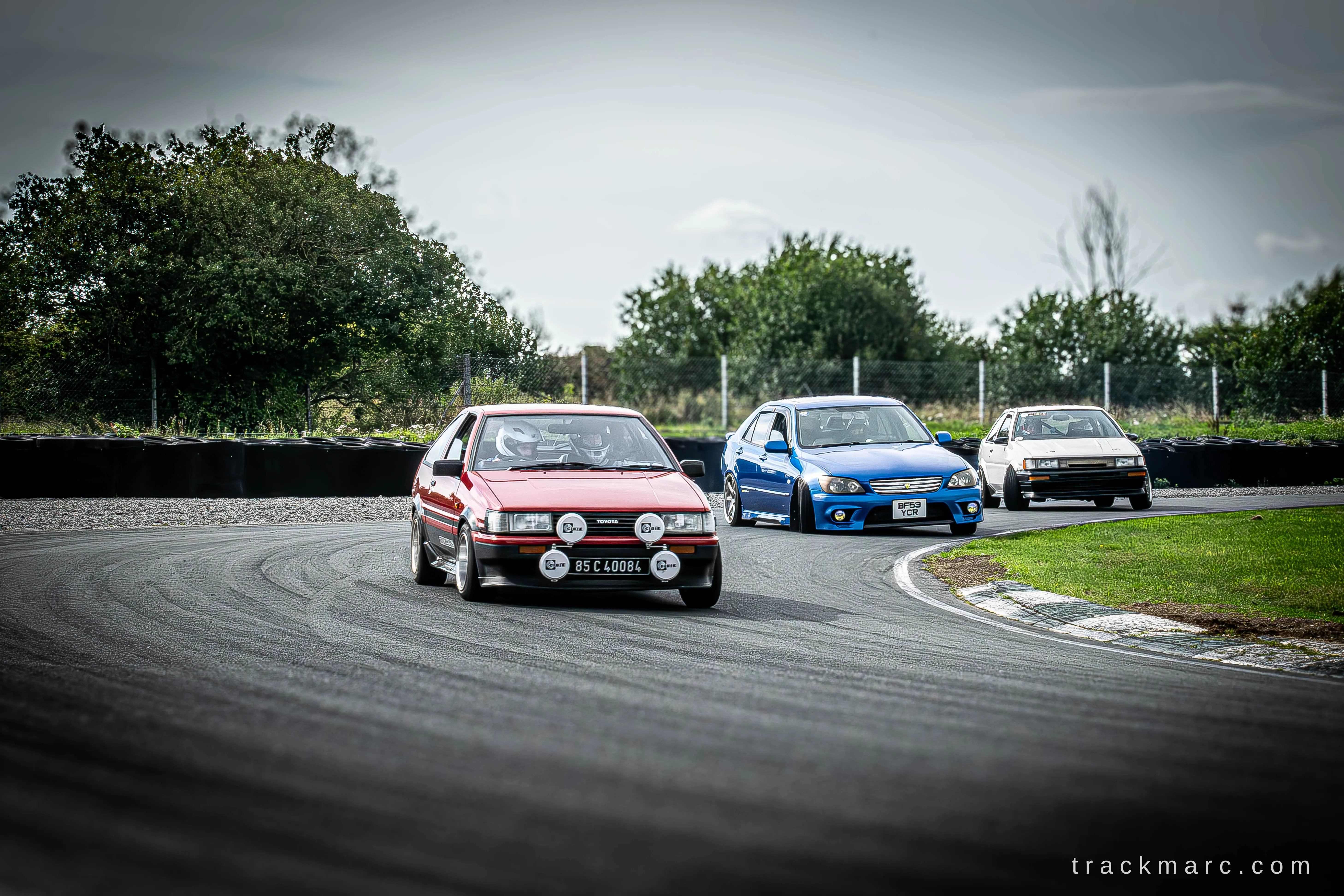 Toyota AE86 and Altezza at 86 Fest