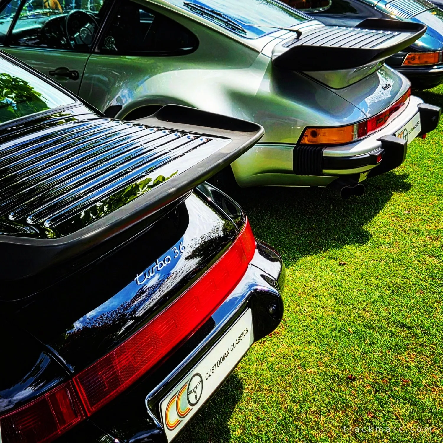 Porsche 911 Turbo 3.6 — Black and Silver