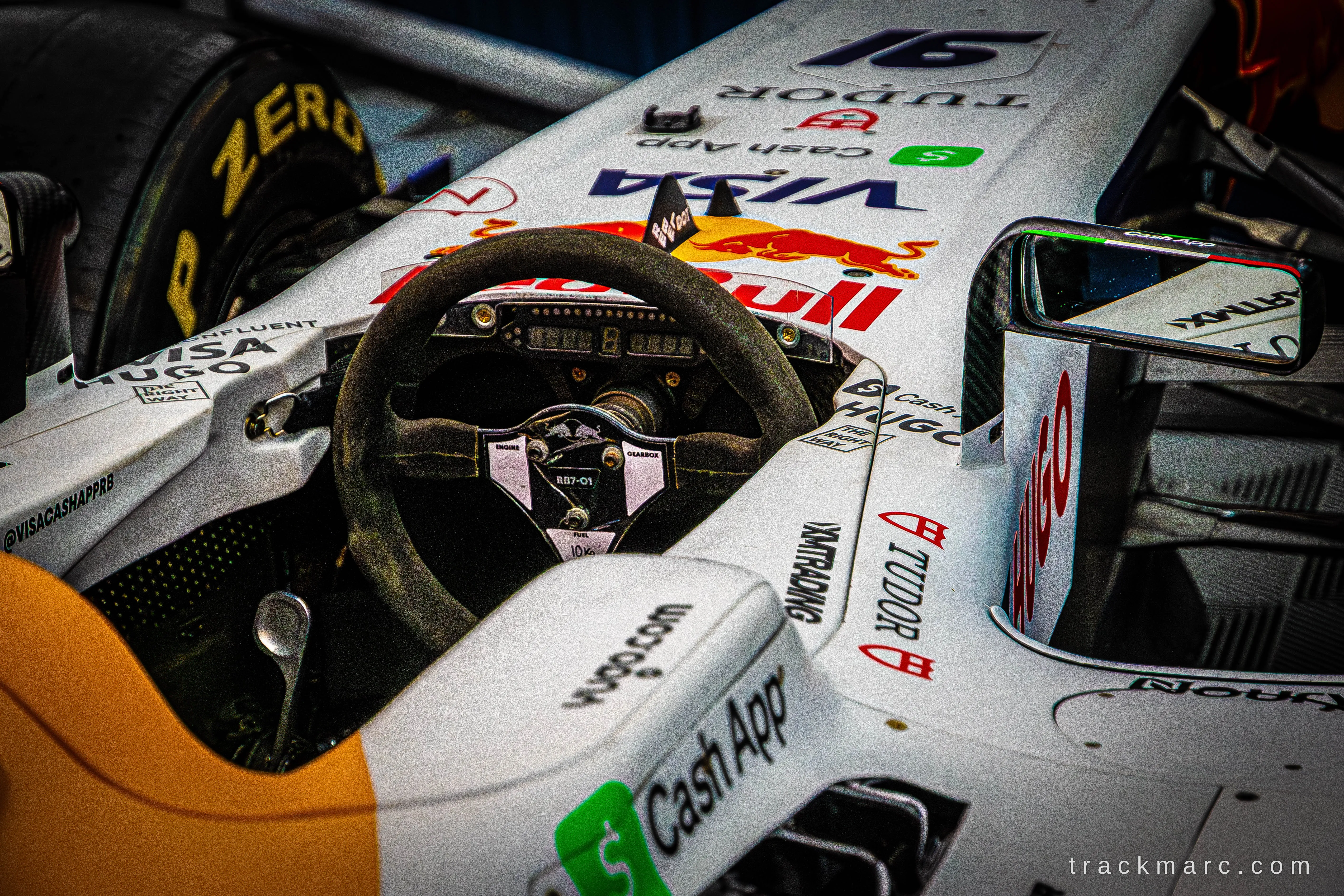 Red Bull RB7 cockpit — Red Bull Homerun
