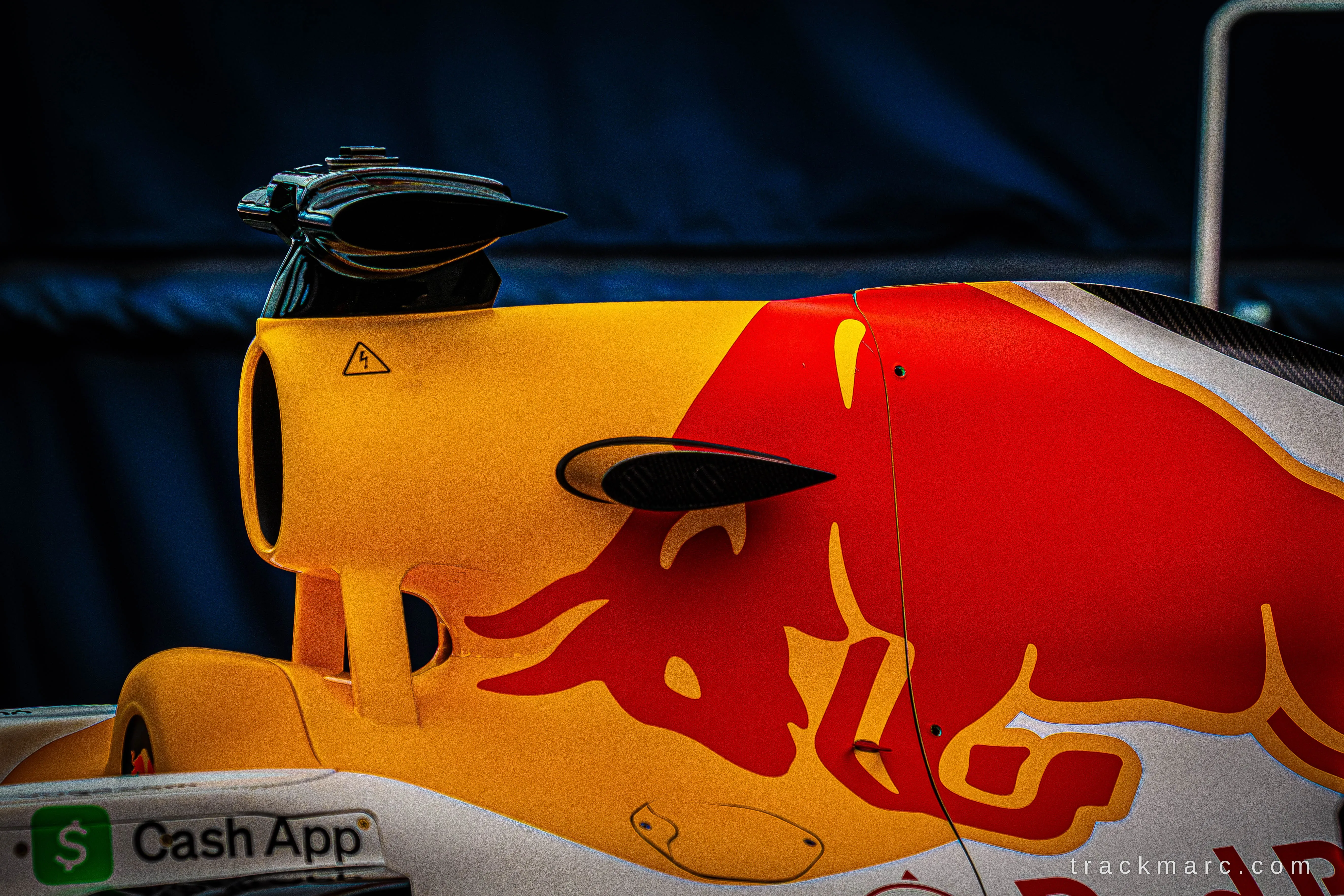 Red Bull Formula 1 car detail — Red Bull Homerun