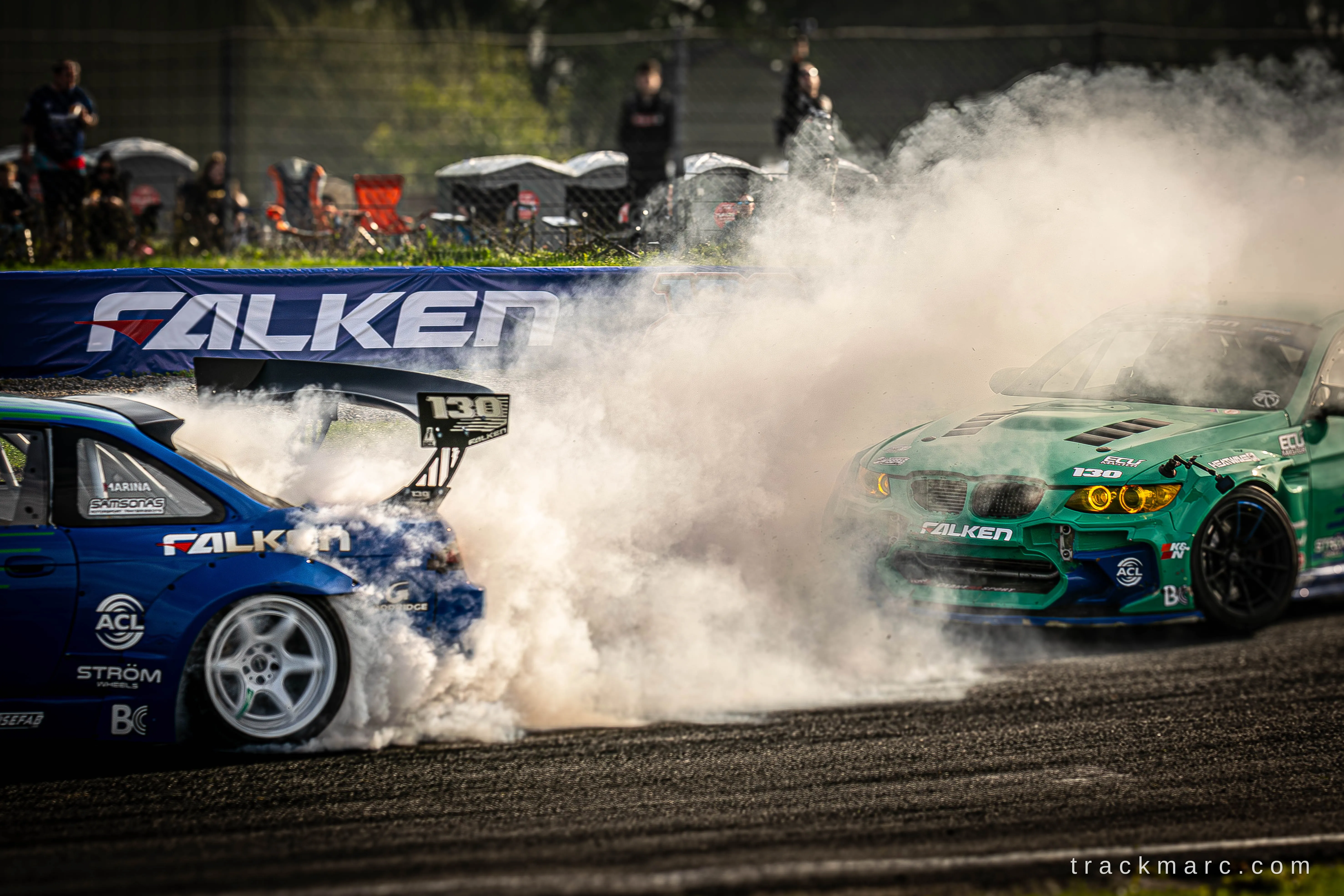 James Deane's BMW E92 and Nissan Silvia S15, 130 Showdown