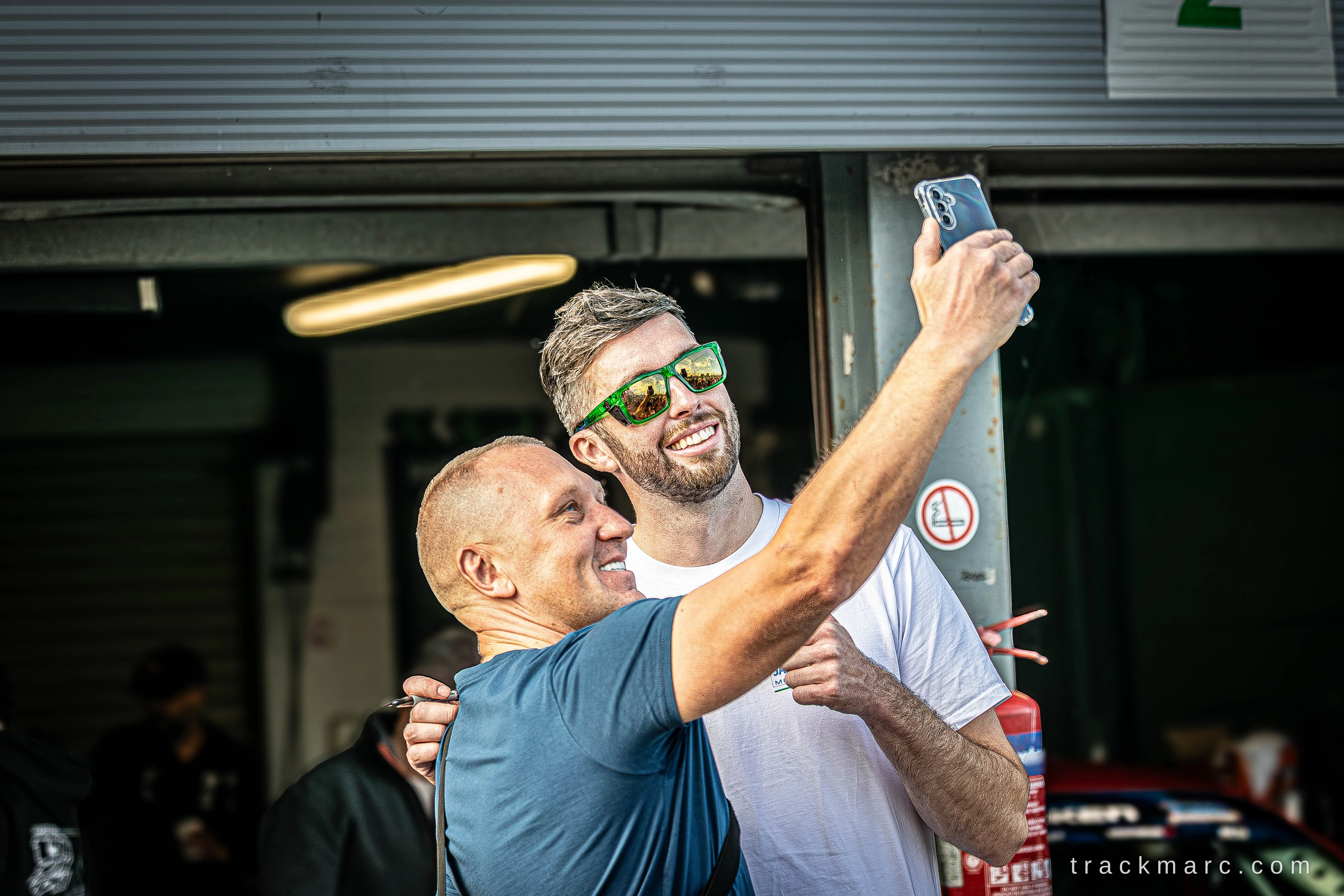 James Deane with a fan — 130 Showdown
