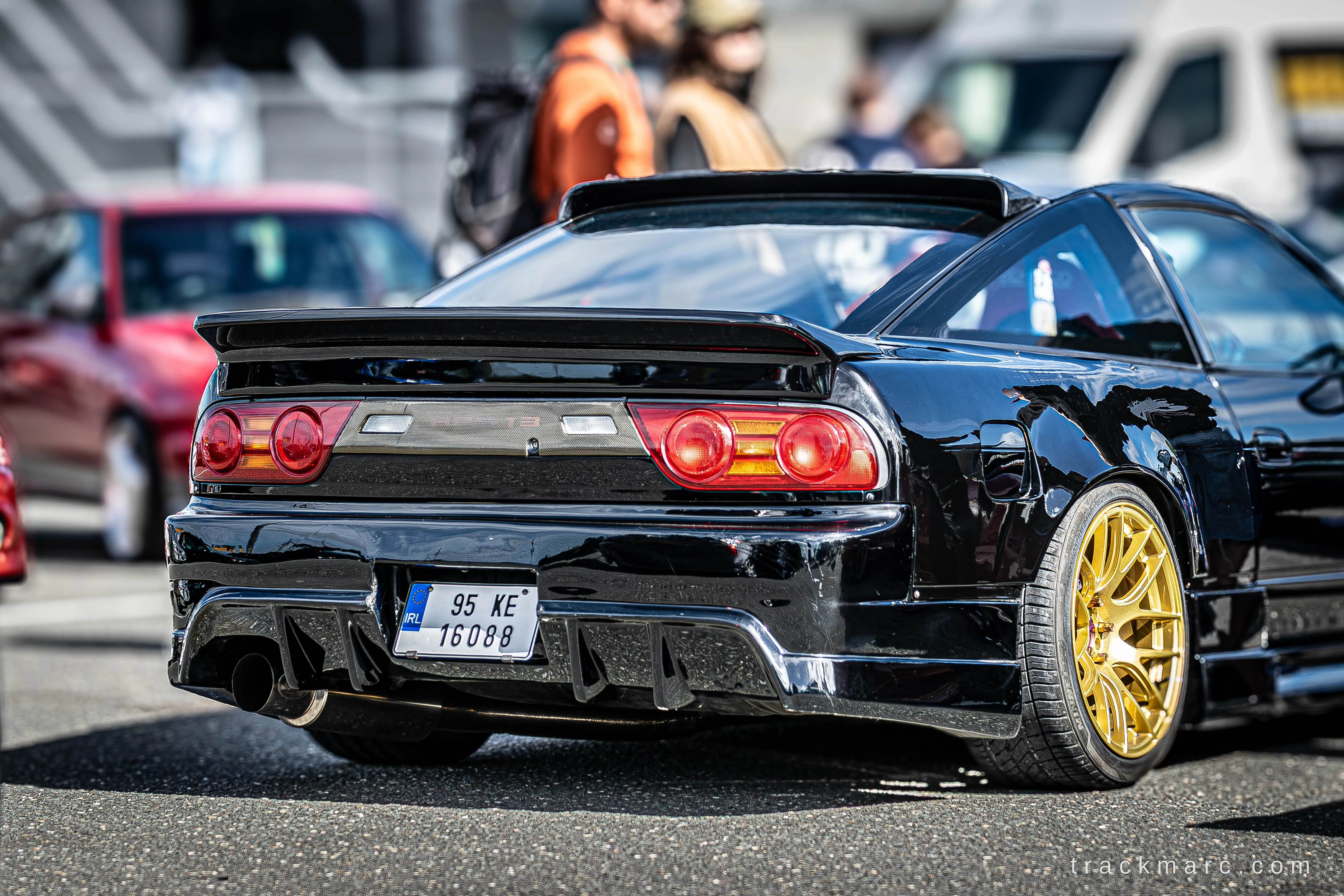 Nissan 180SX in black — 130 Showdown