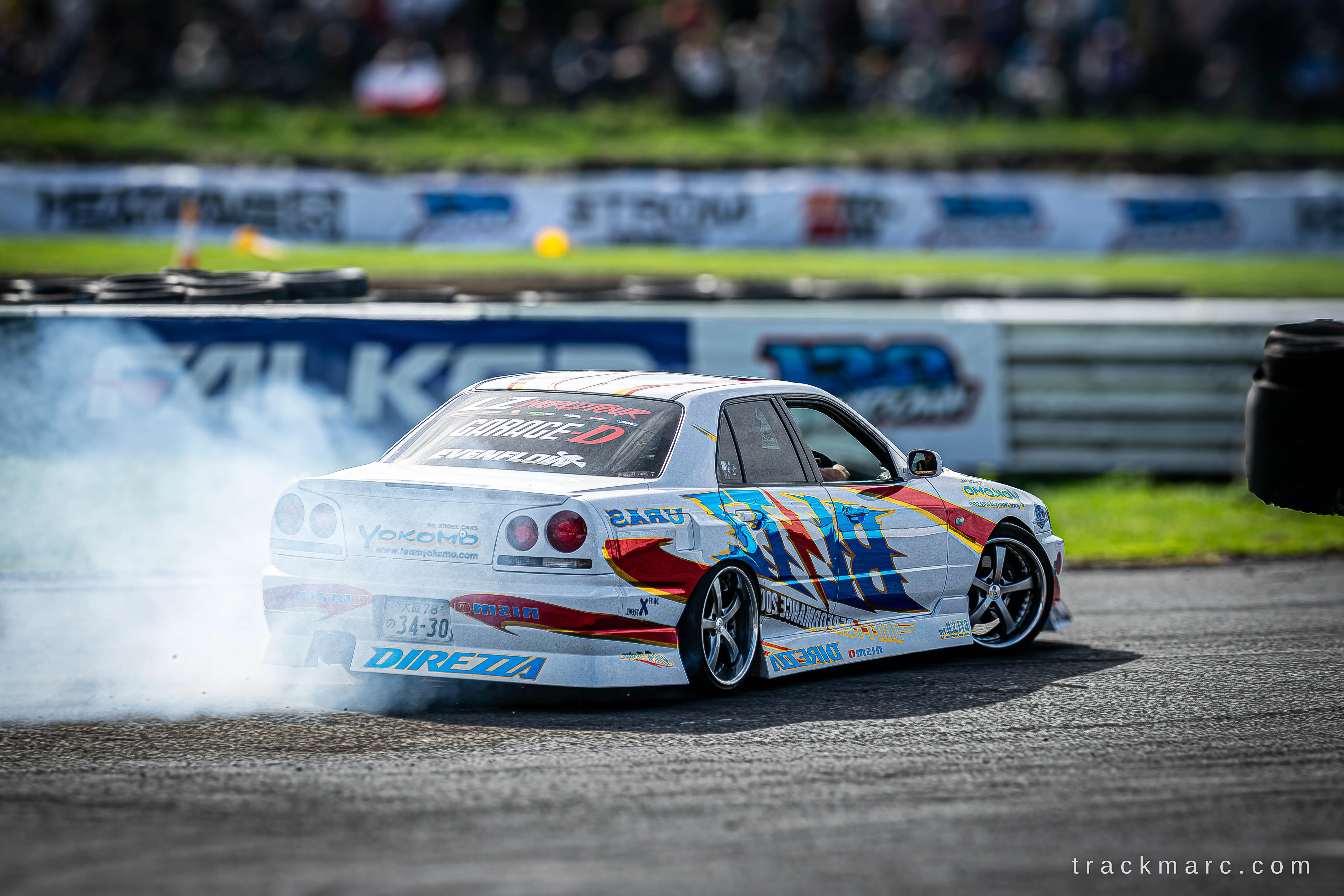 Nissan Skyline R34 sedan at 130 Showdown