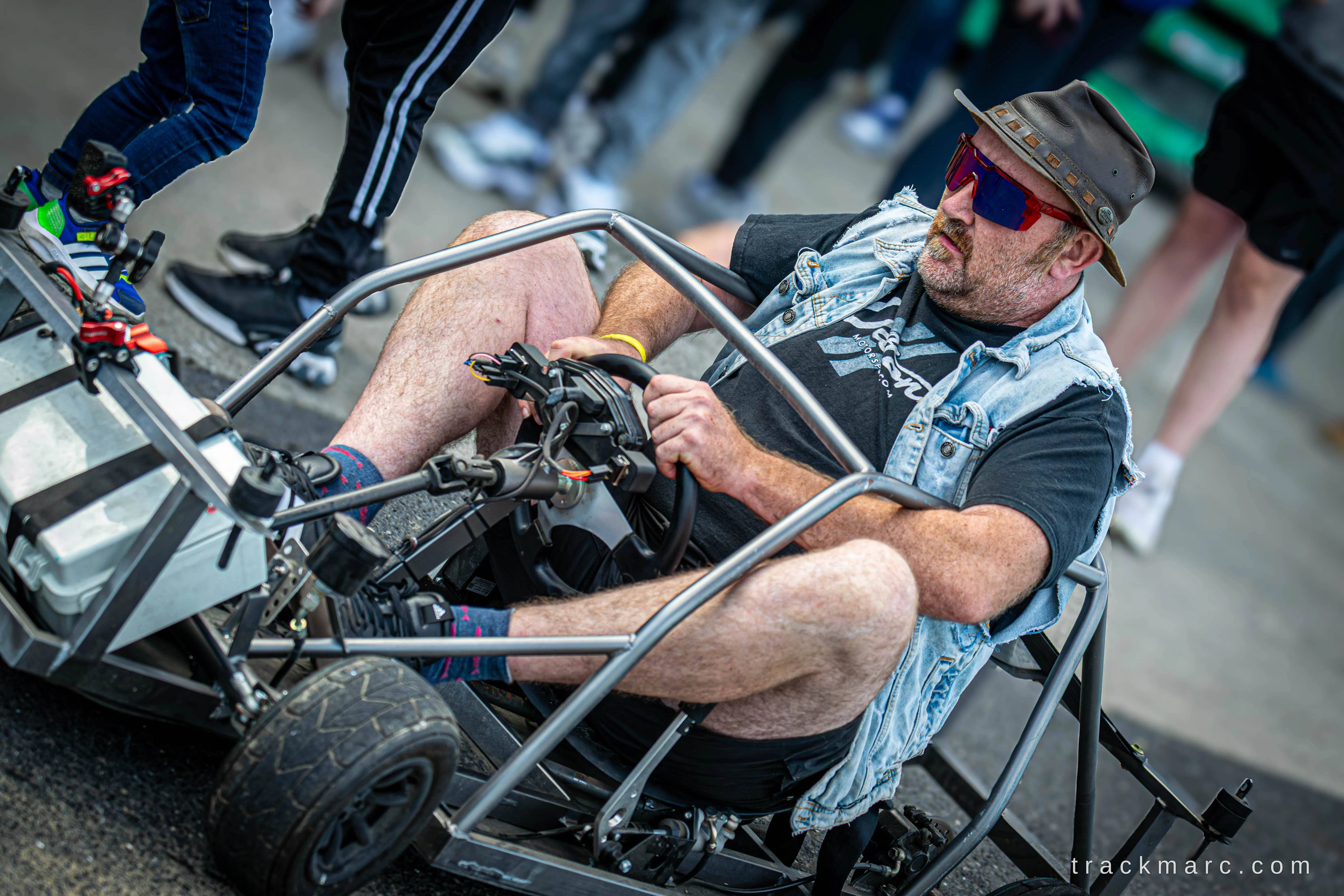 Evenflow custom frame kart at 130 Showdown